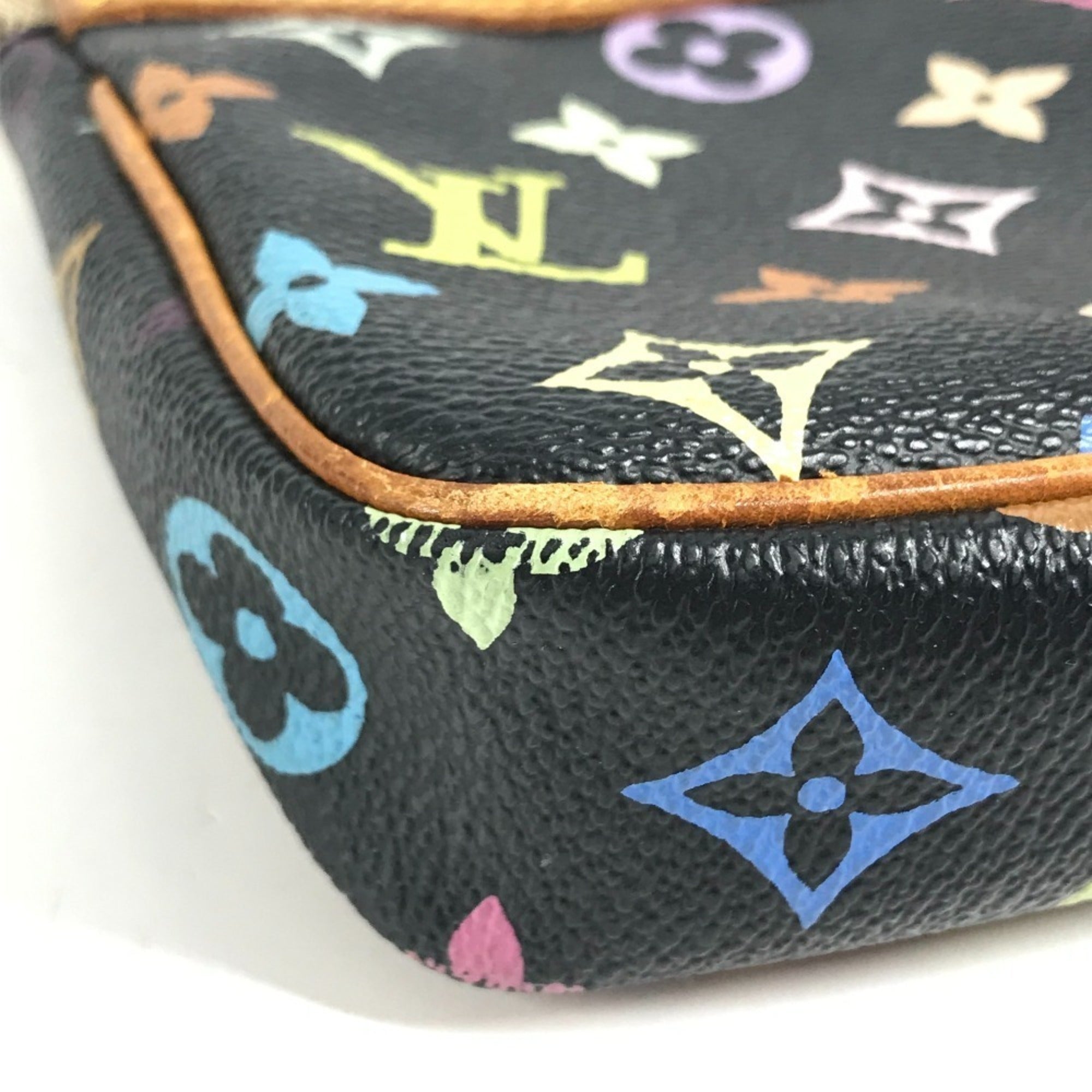 Louis Vuitton Monogram Multicolore Black Noir Monogram Multicolore Shoulder Bag (Pre-Owned)