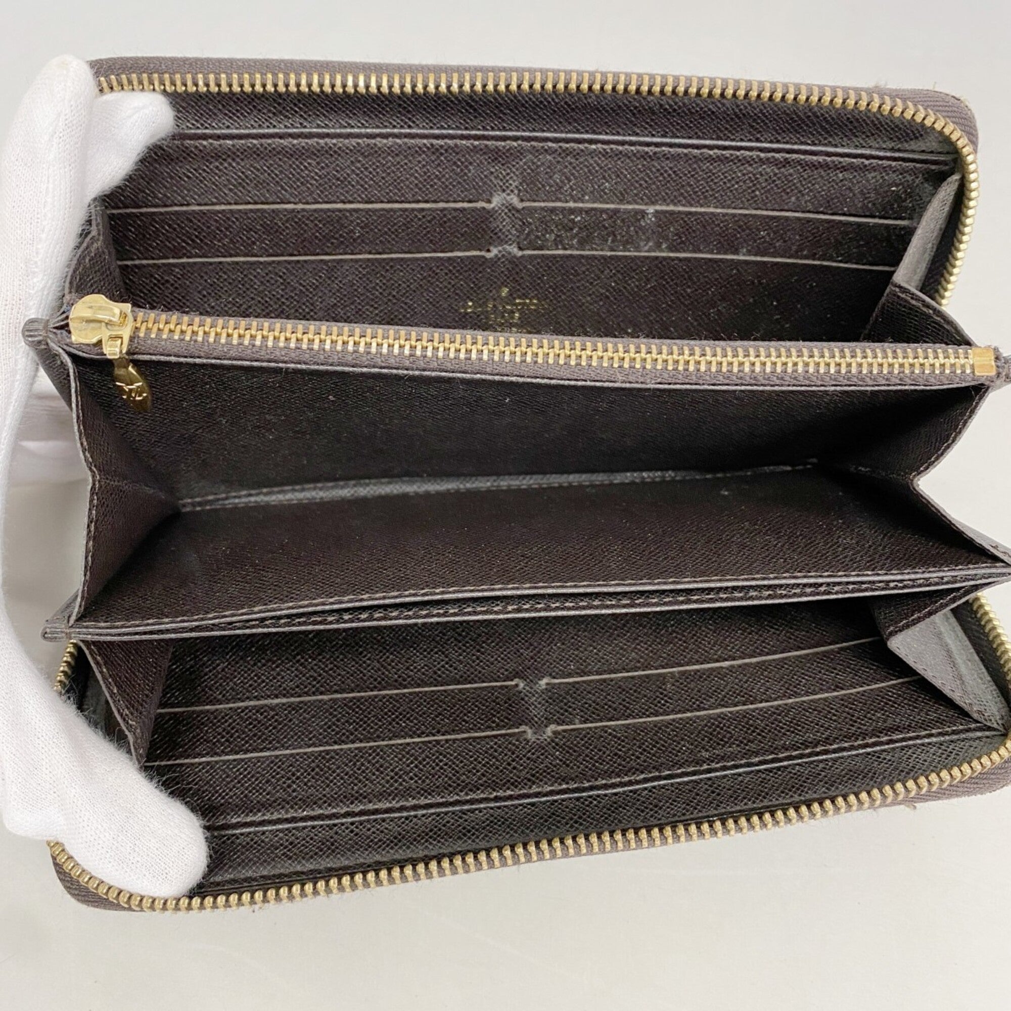 Louis Vuitton Ebene Long Wallet (Bi-Fold) (Pre-Owned)