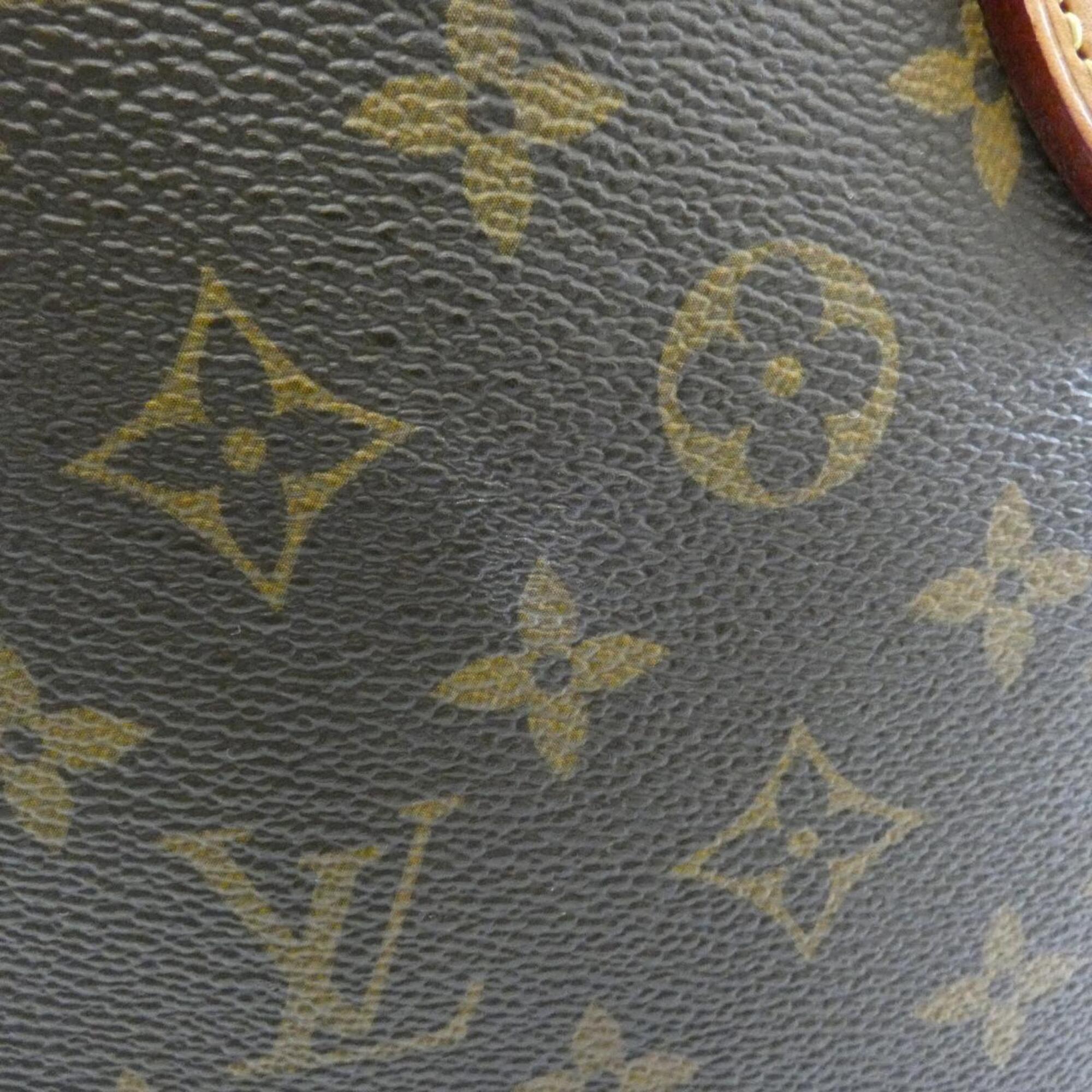 Louis Vuitton Monogram Marron Pivoine Coated Canvas Handbag (Pre-Owned)