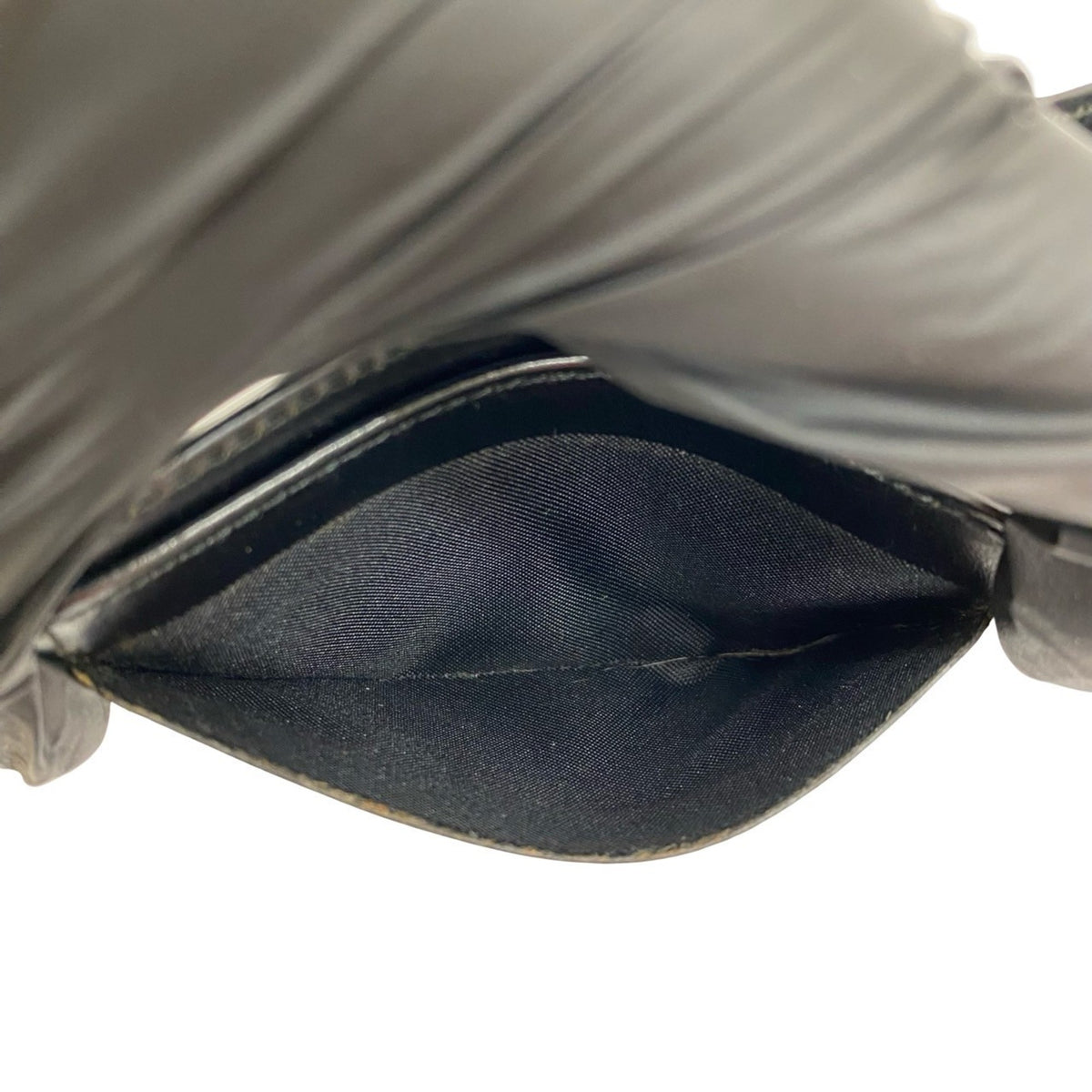 Celine Black Brown Leather Pvc Wallet (Bi-Fold) (Pre-Owned)