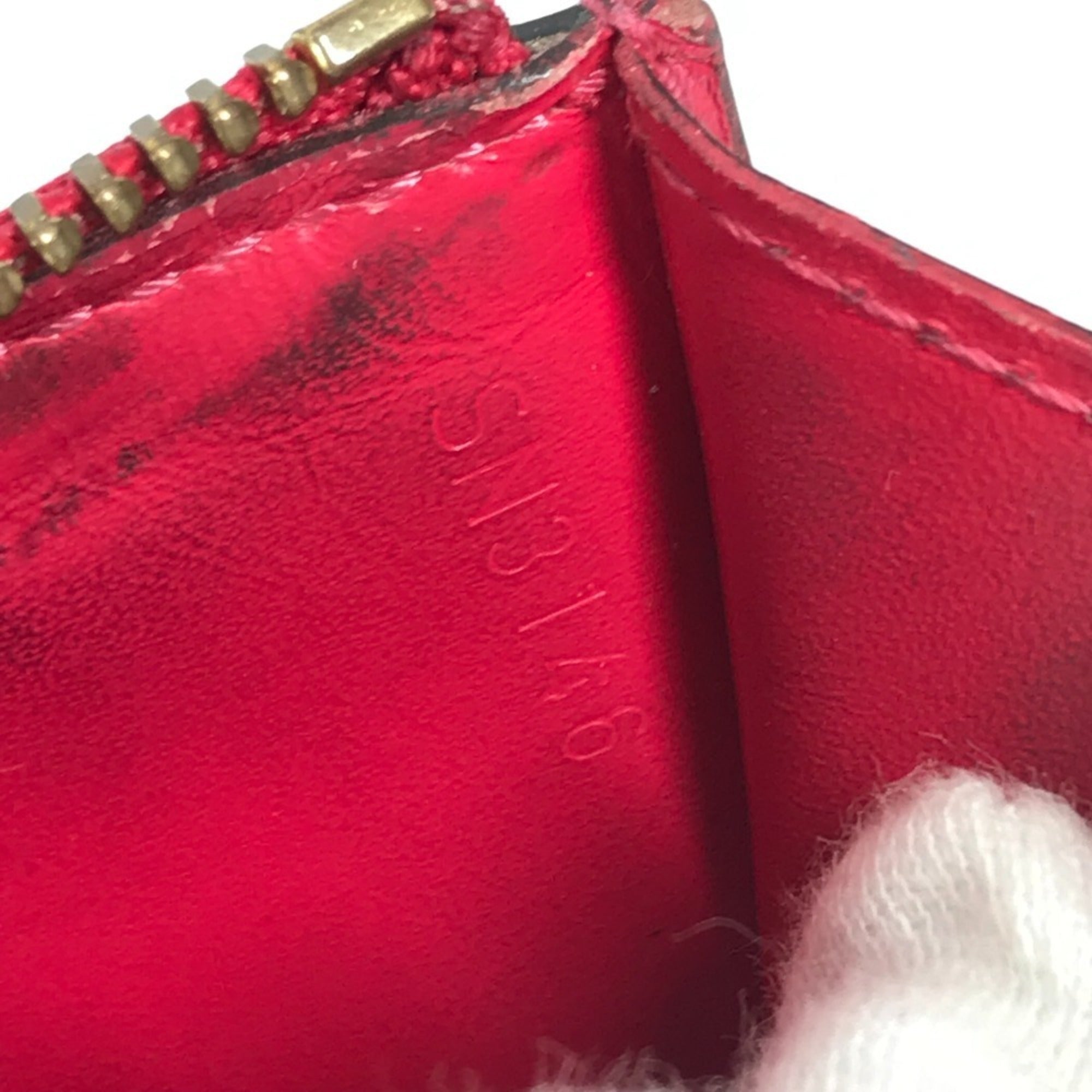 Louis Vuitton Monogram Vernis Pink Monogram Vernis Coin Purse/Coin Case (Pre-Owned)