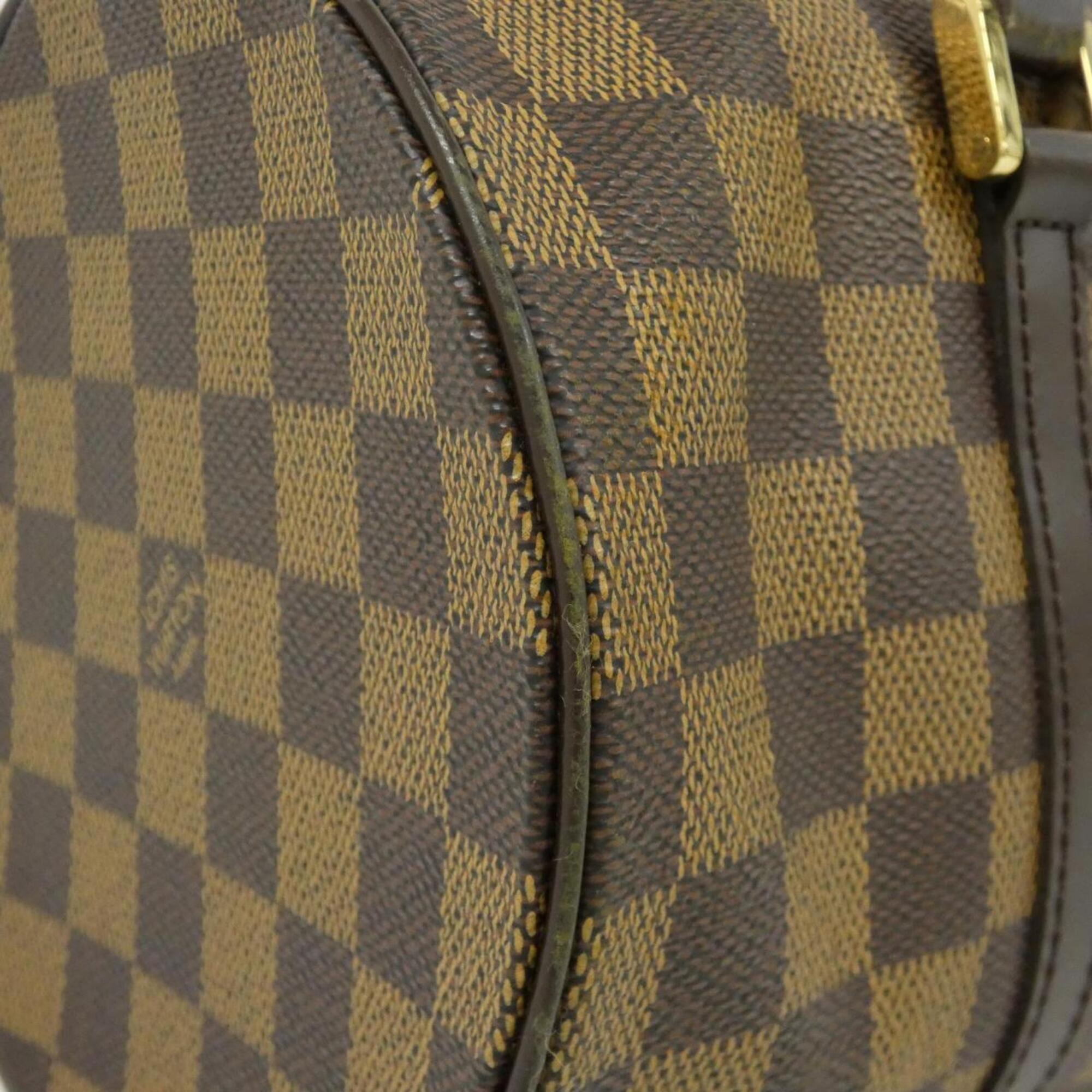Louis Vuitton Ebene Coated Canvas Handbag Pouch (Pre-Owned)