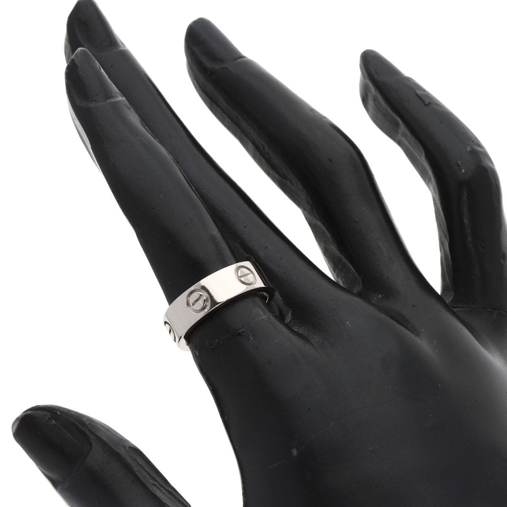 Cartier White Gold White Gold (18K) Band Ring (Pre-Owned)