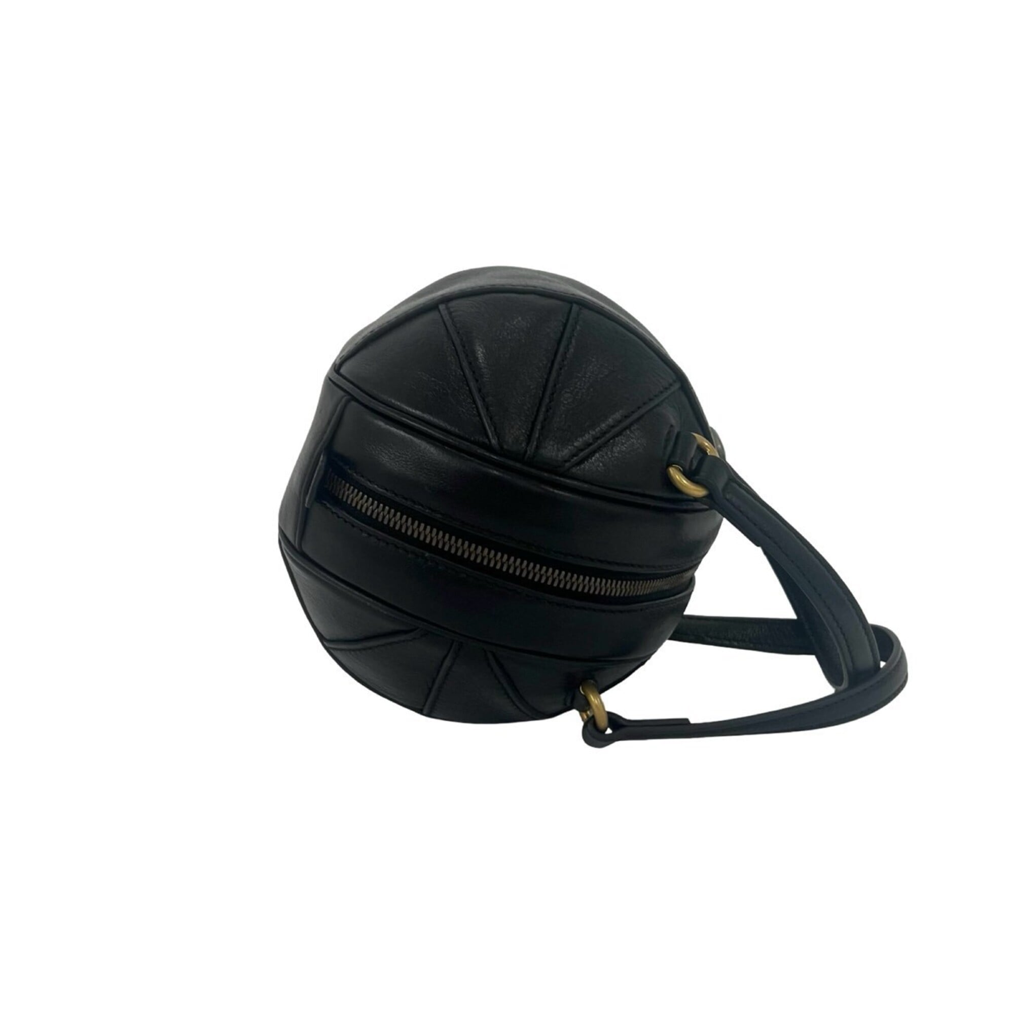 Gucci Black Leather Handbag Shoulder Bag (Pre-Owned)