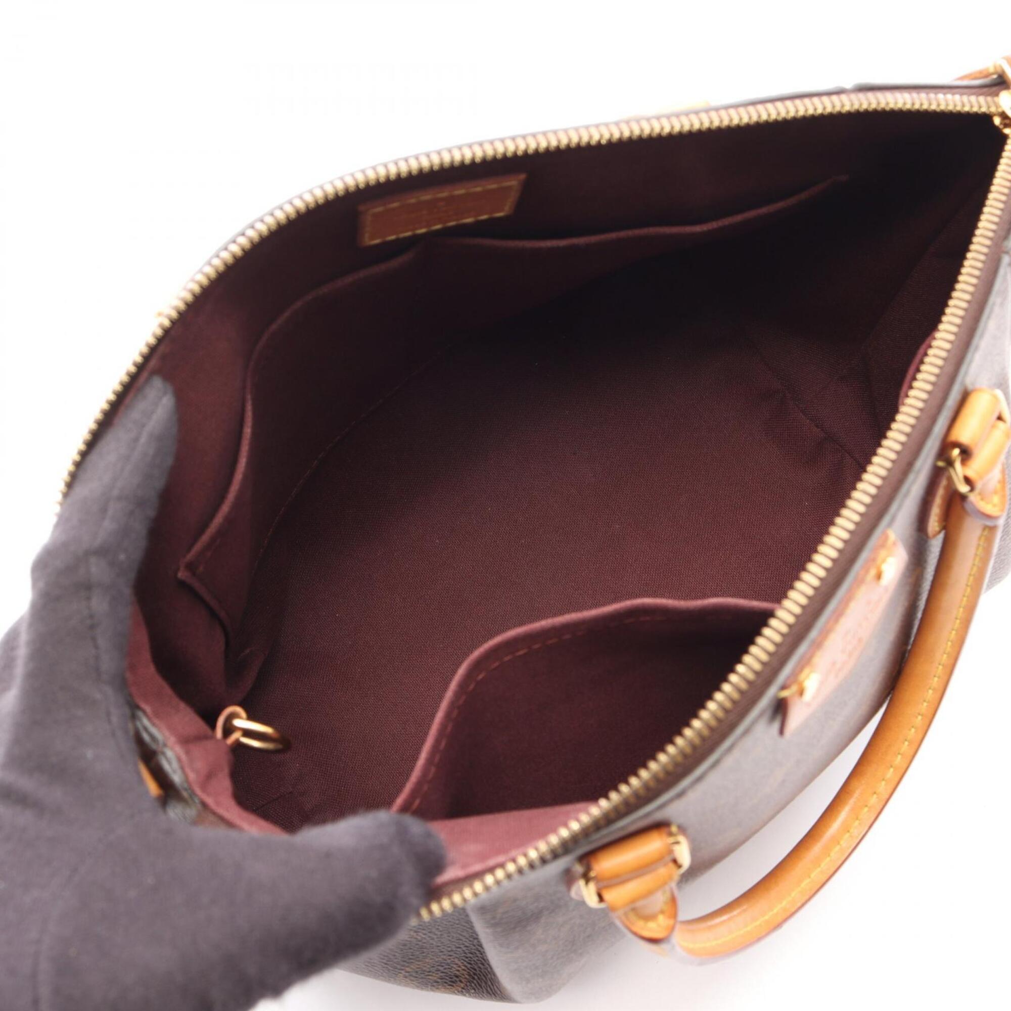 Louis Vuitton Brown Monogram Monogram Leather Handbag (Pre-Owned)