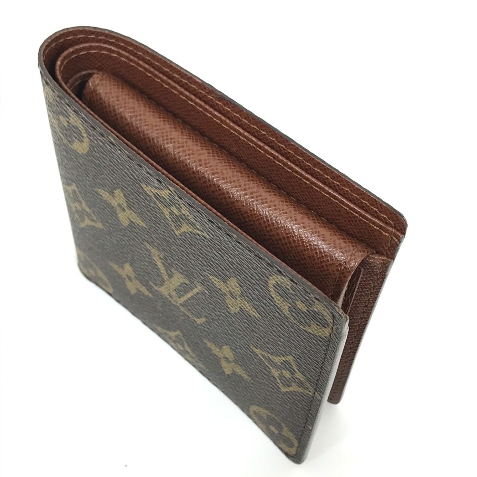 Louis Vuitton Monogram Brown Monogram Wallet (Bi-Fold) (Pre-Owned)