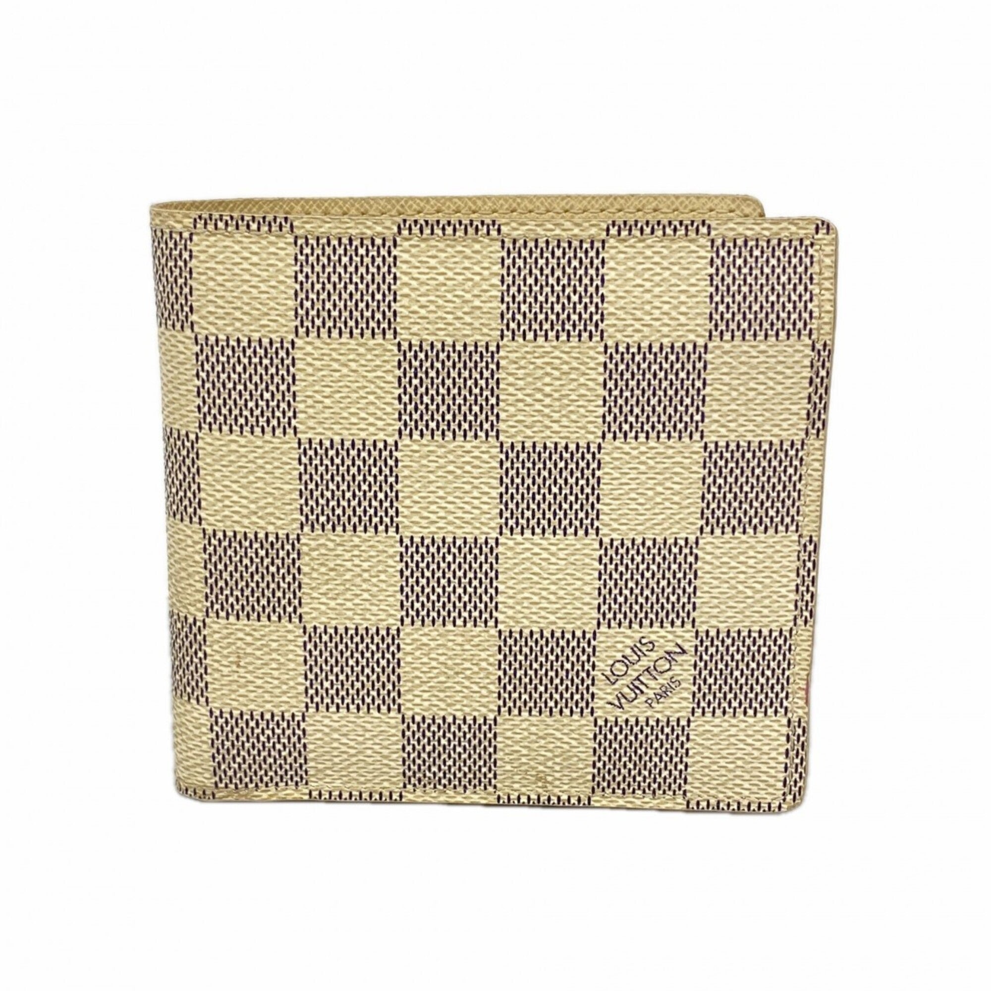 Louis Vuitton White Wallet (Bi-Fold) (Pre-Owned)