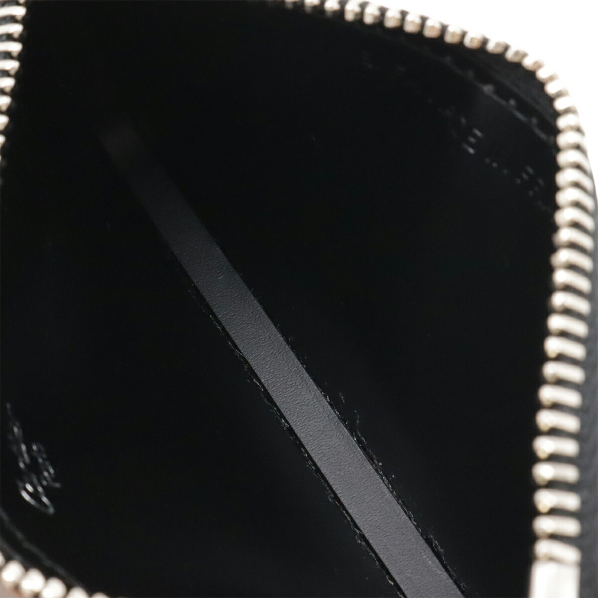 Cartier Black Leather Coin Purse/Coin Case (Pre-Owned)