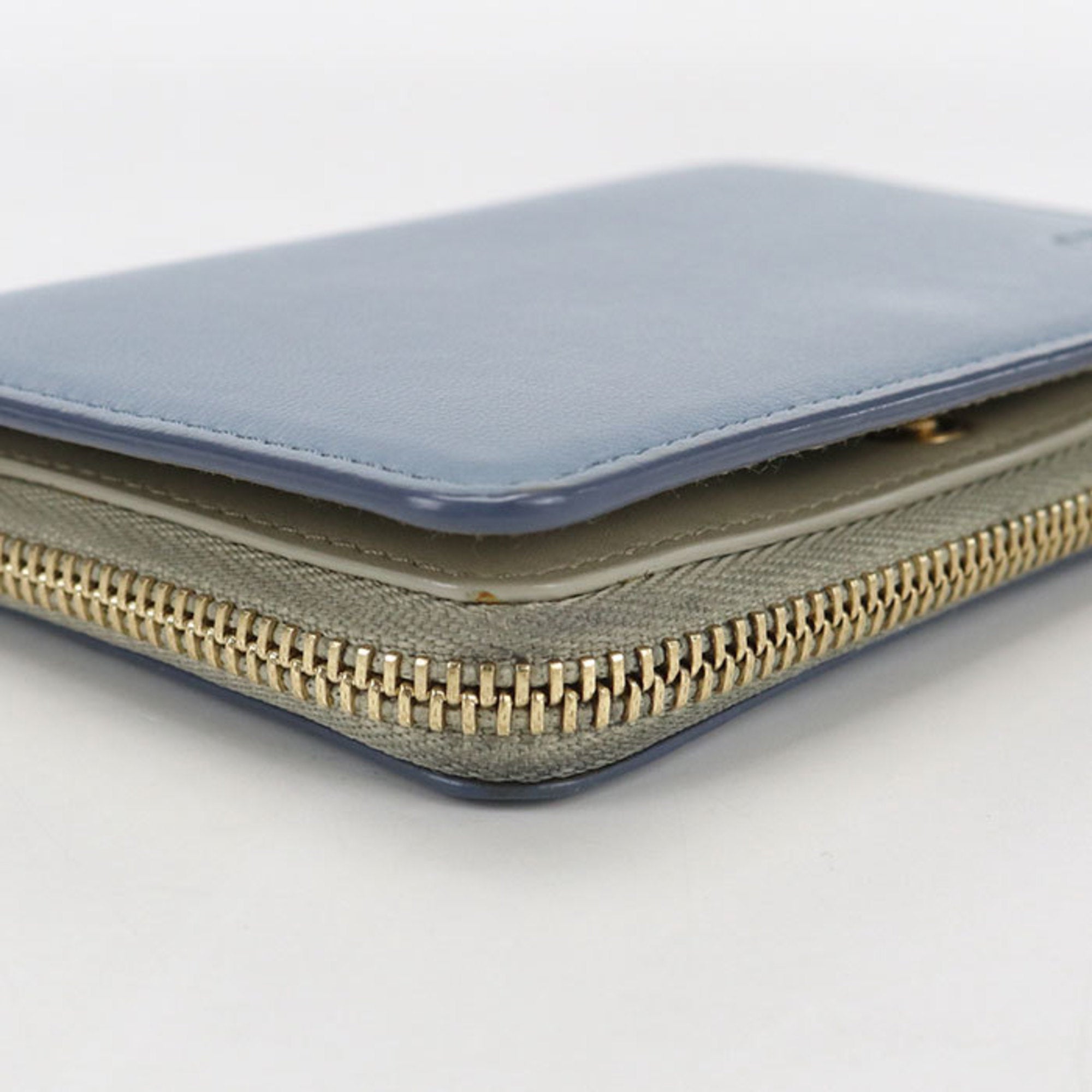 Loewe Blue Leather Wallet (Bi-Fold) (Pre-Owned)