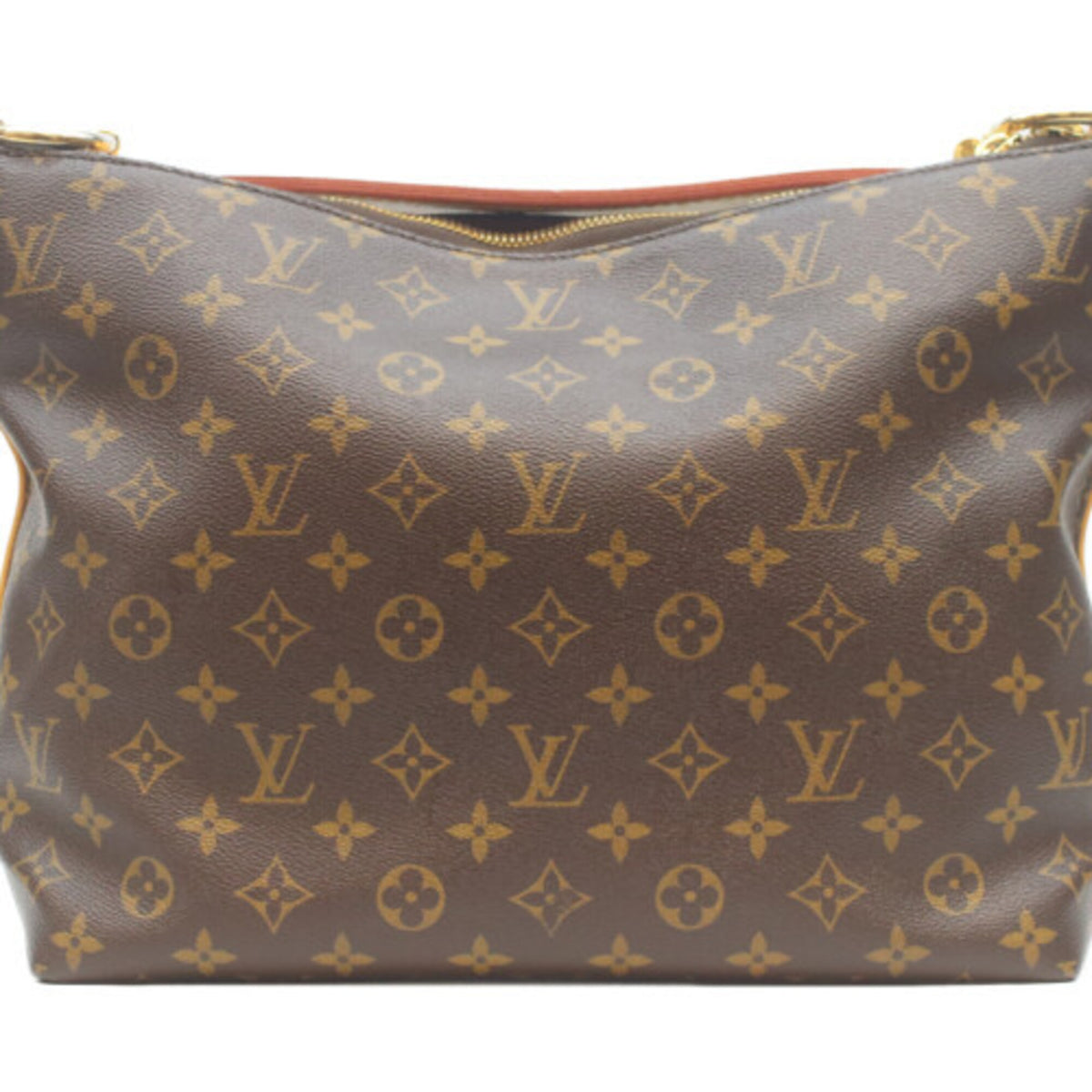 Louis Vuitton Brown Monogram Shoulder Bag (Pre-Owned)