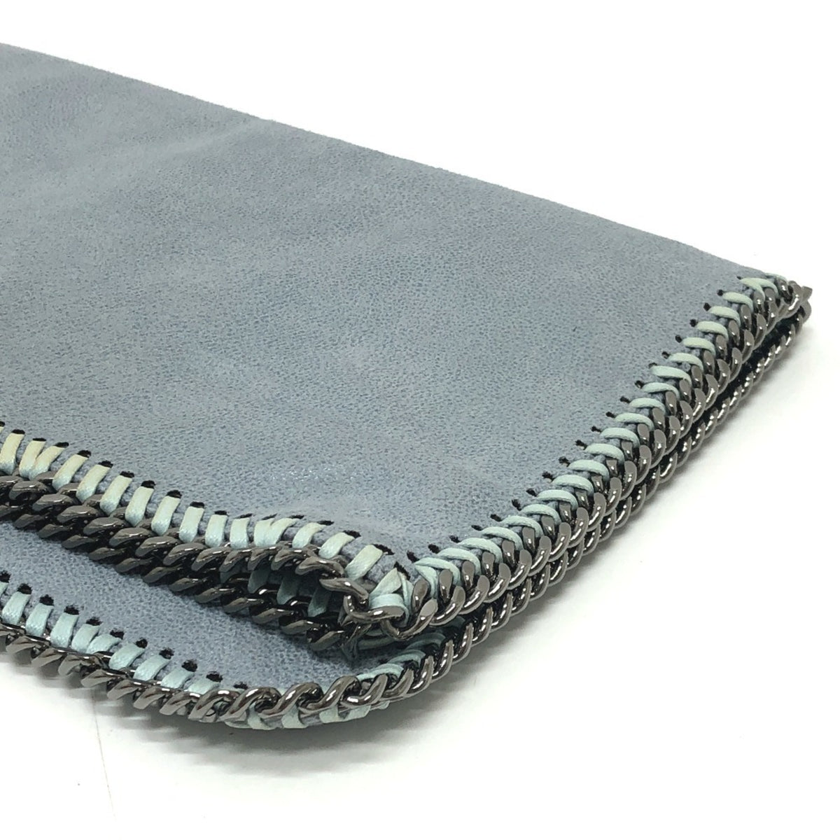Stella Mccartney Blue Fabric Clutch Bag (Pre-Owned)