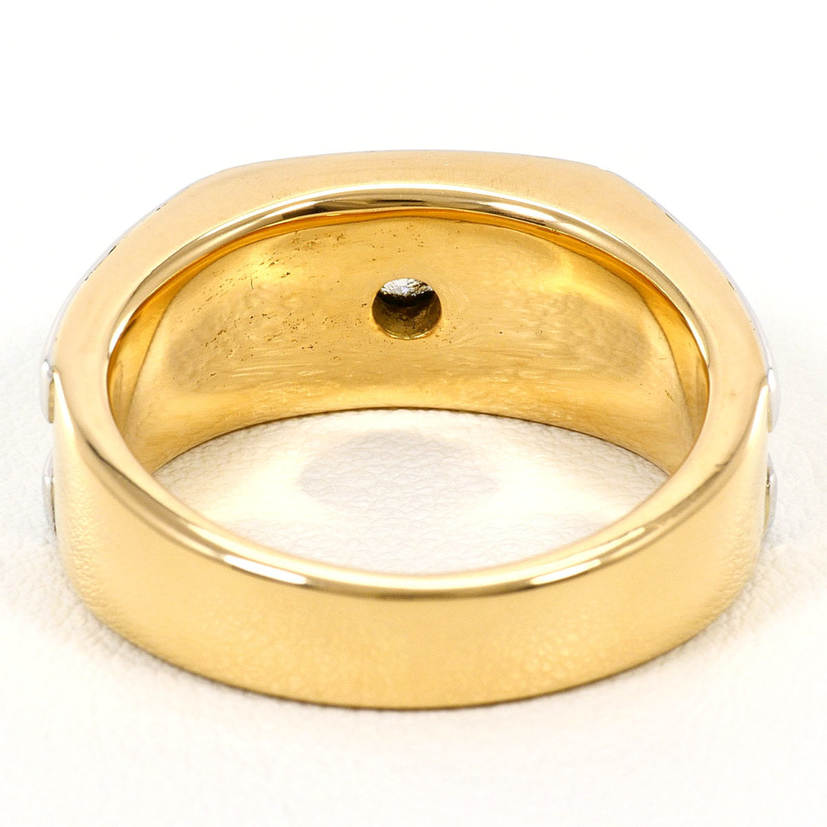 Unbranded White Yellow White Gold Yellow Gold (20K) Band Ring (Pre-Owned)