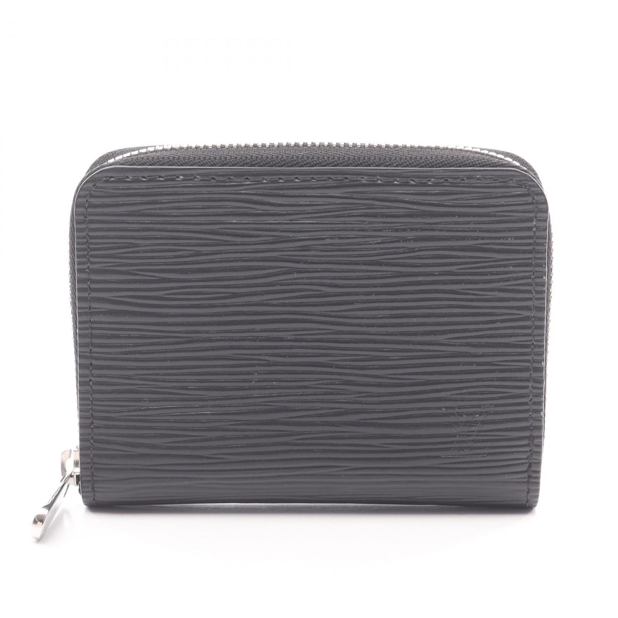 Louis Vuitton Epi Black Epi Leather Coin Purse/Coin Case (Pre-Owned)