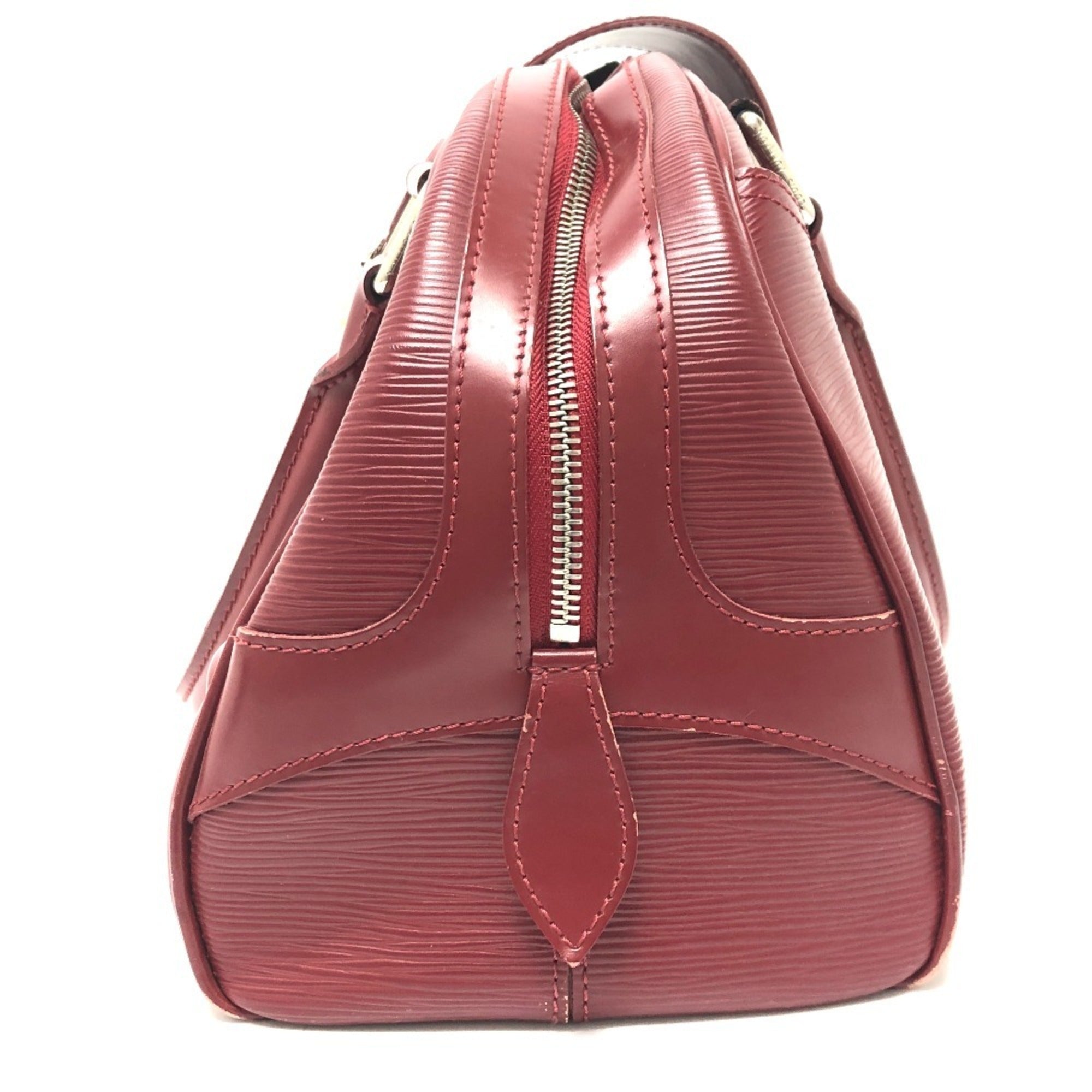Louis Vuitton Epi Red Color Epi Leather Boston Bag Handbag (Pre-Owned)