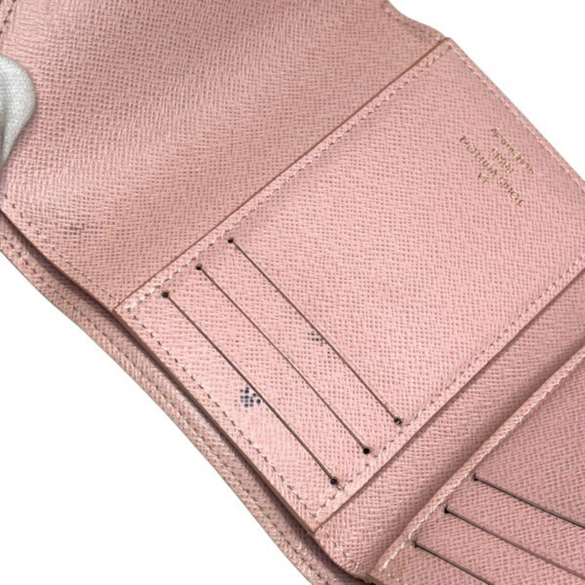 Louis Vuitton Rose Ballerine Wallet (Tri-Fold) (Pre-Owned)