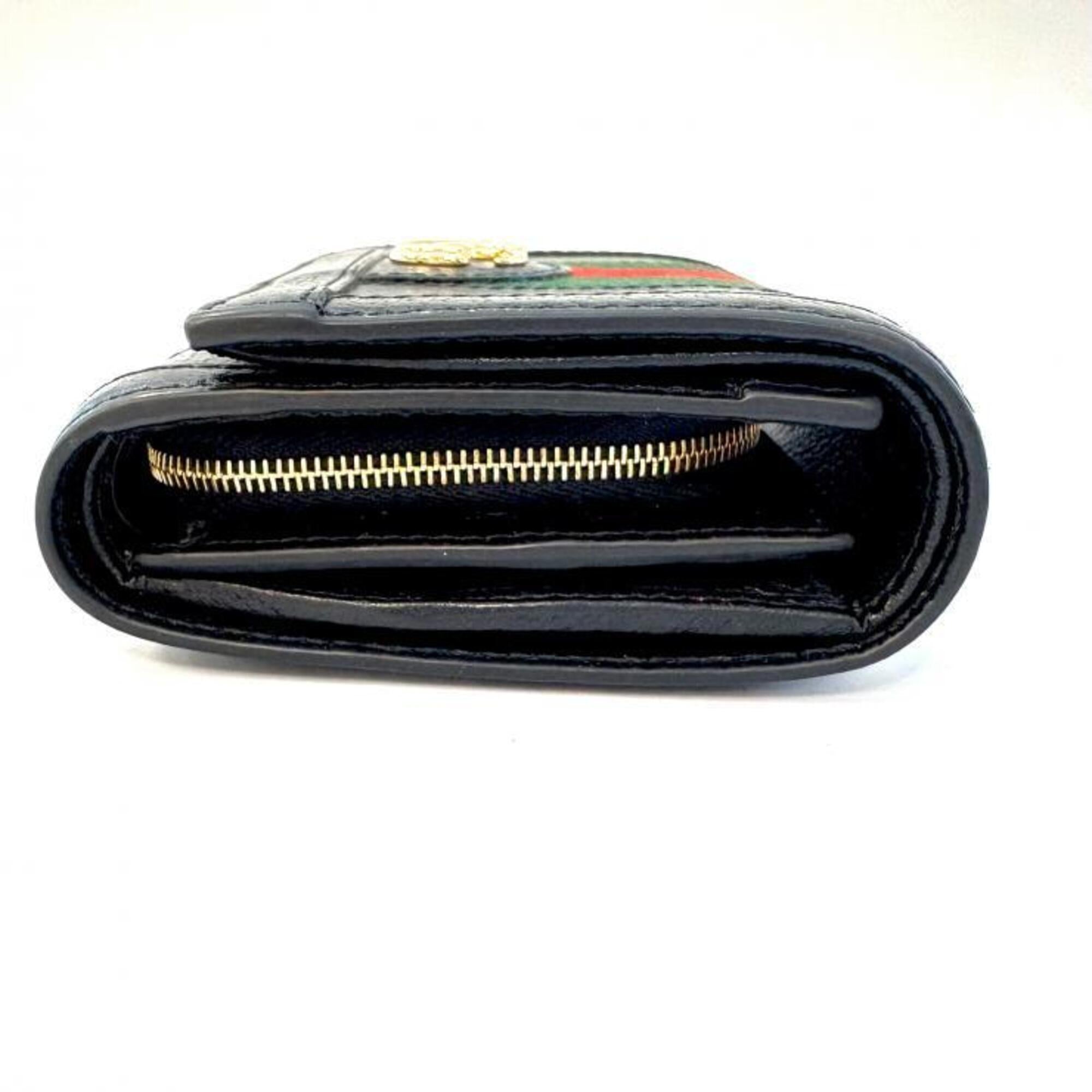 Gucci Black Leather Wallet (Bi-Fold) (Pre-Owned)
