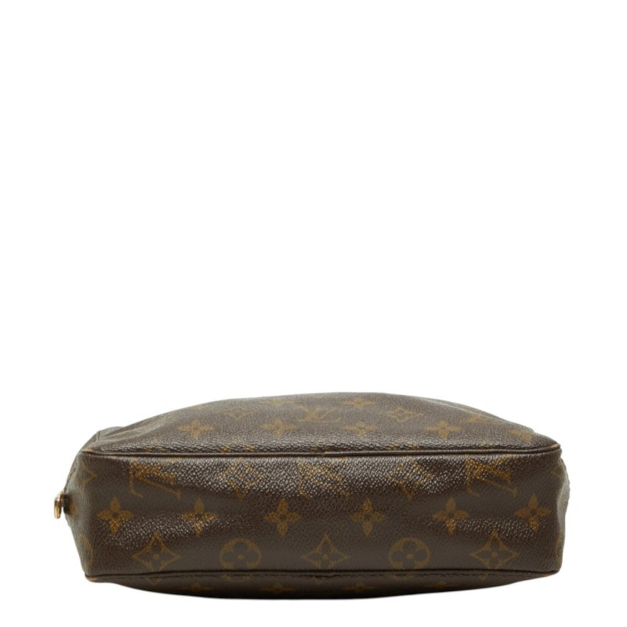 Louis Vuitton Brown Monogram Monogram Clutch Bag Handbag Pouch (Pre-Owned)