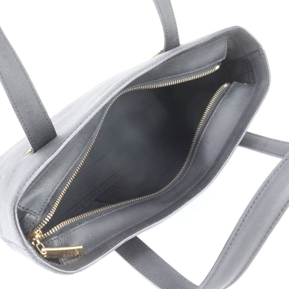 Celine Black Leather Handbag Tote Bag (Pre-Owned)