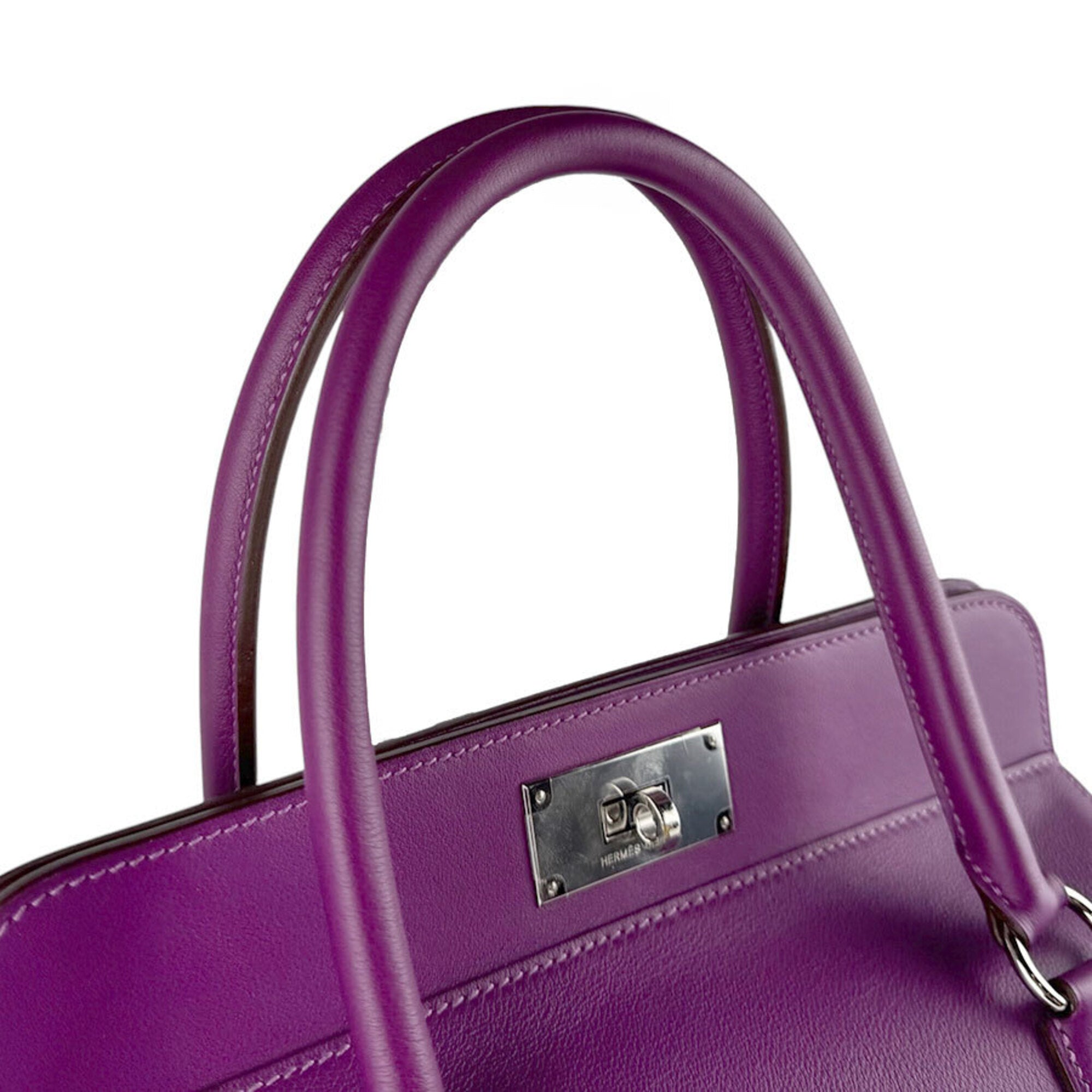 Hermes Anemone Swift Leather Handbag Shoulder Bag (Pre-Owned)
