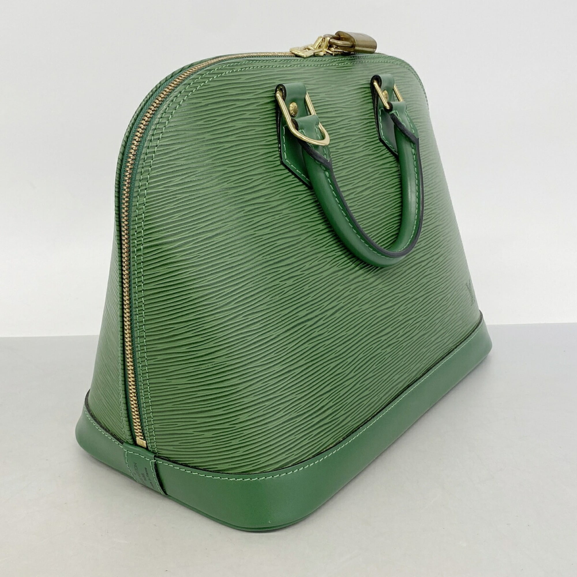 Louis Vuitton Borneo Green Handbag (Pre-Owned)