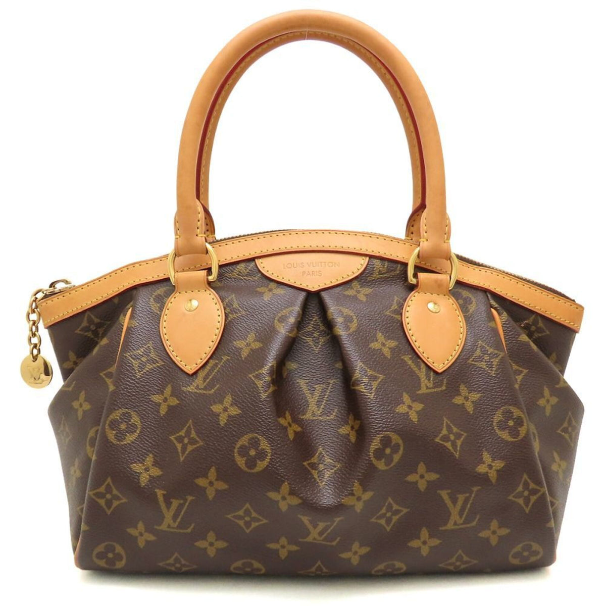 Louis Vuitton Brown Monogram Canvas Handbag (Pre-Owned)