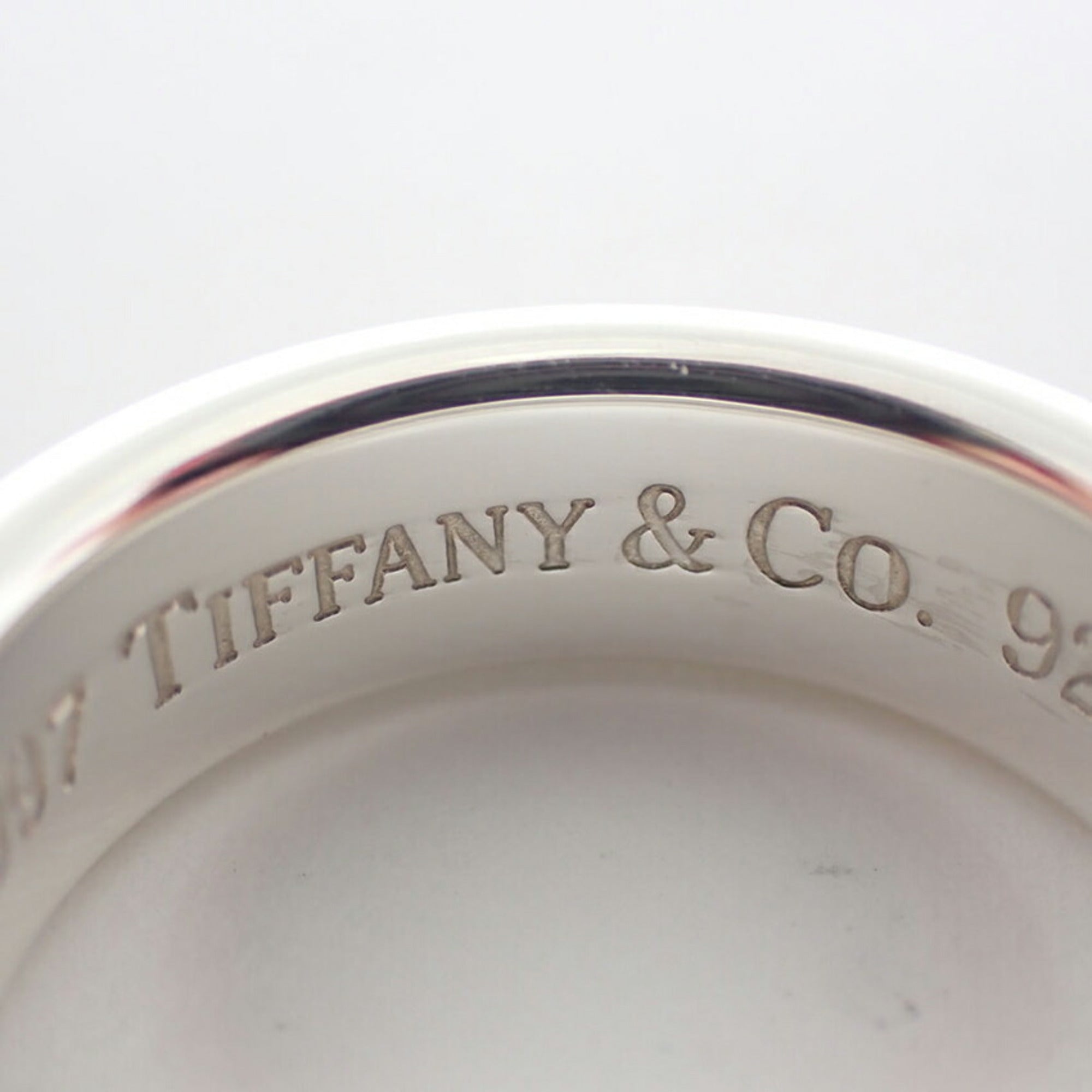 Tiffany Sterling Silver 925 Band Ring (Pre-Owned)