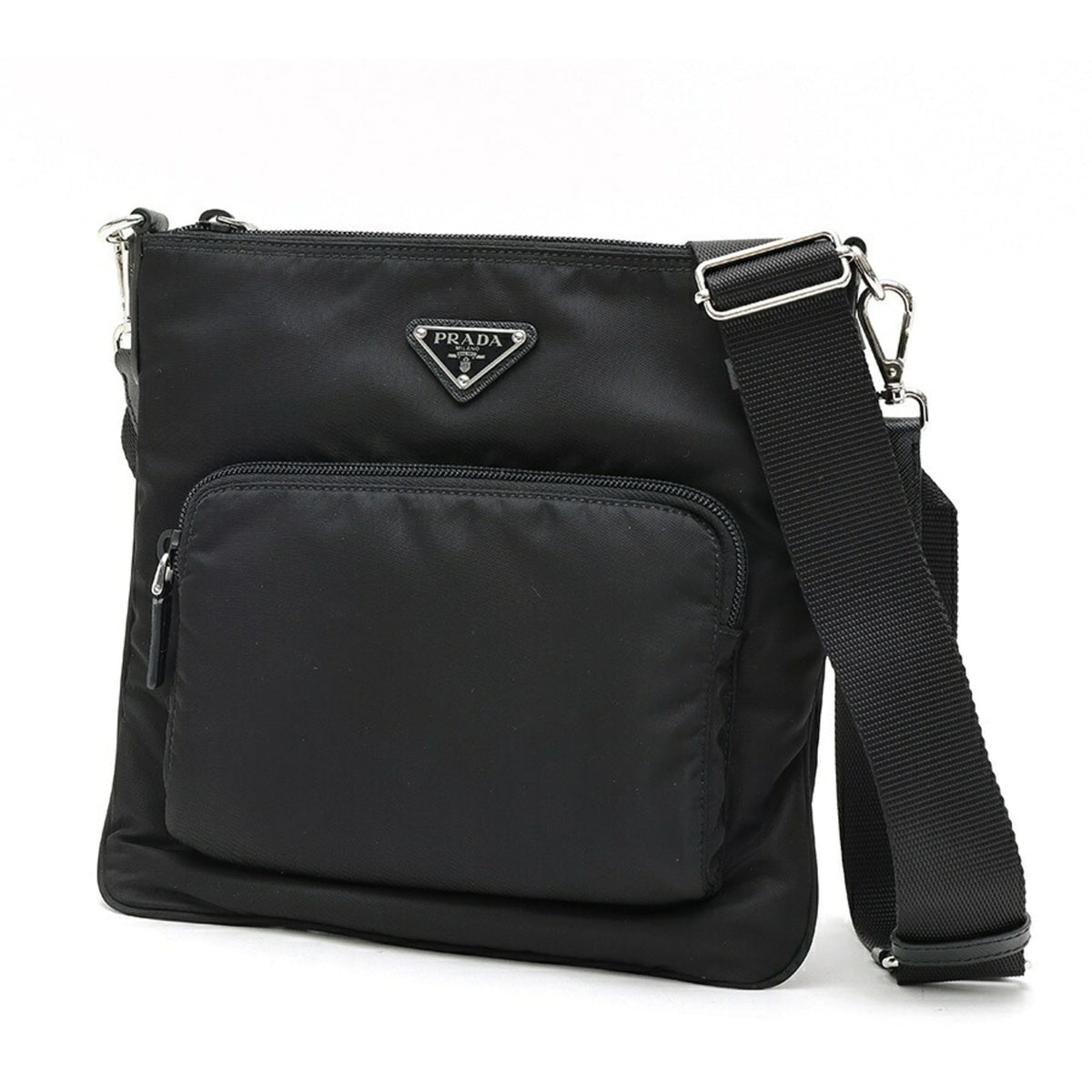 Prada Black Fabric Shoulder Bag (Pre-Owned)