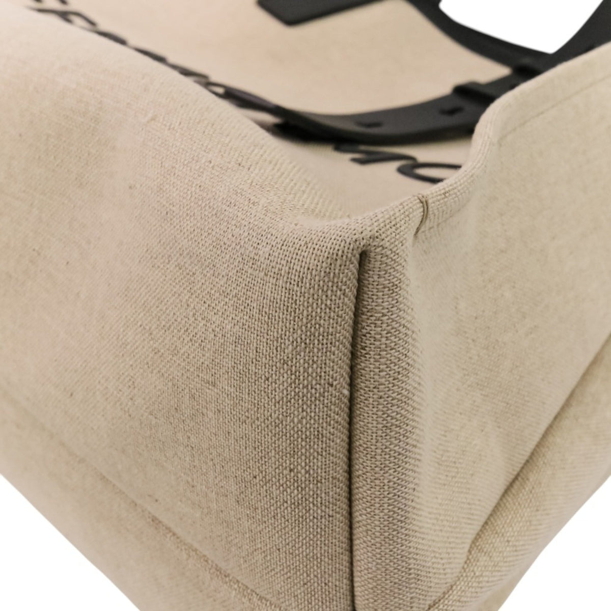 Salvatore Ferragamo Beige Black Pouch Tote Bag (Pre-Owned)