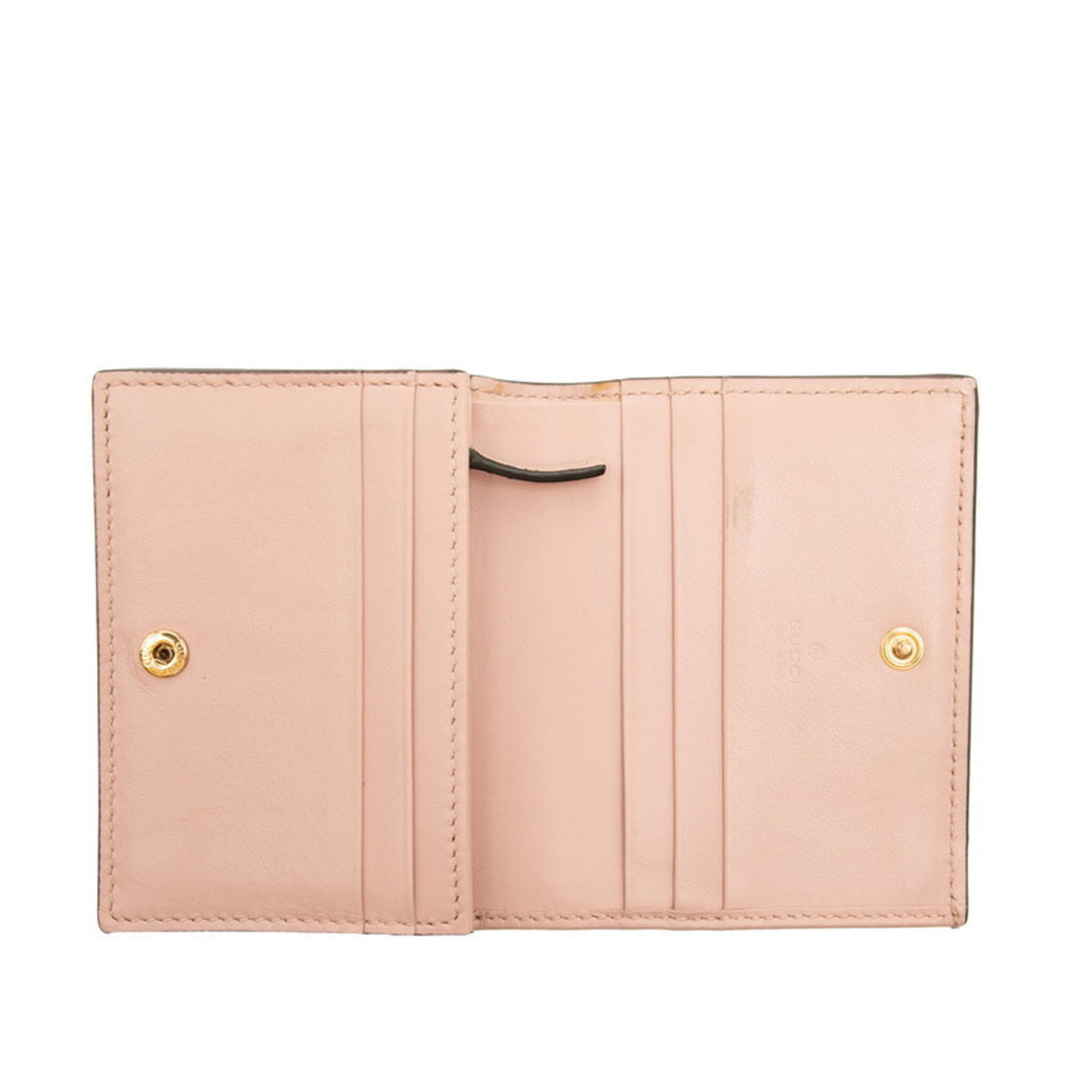 Gucci Pink Leather Wallet (Bi-Fold) (Pre-Owned)