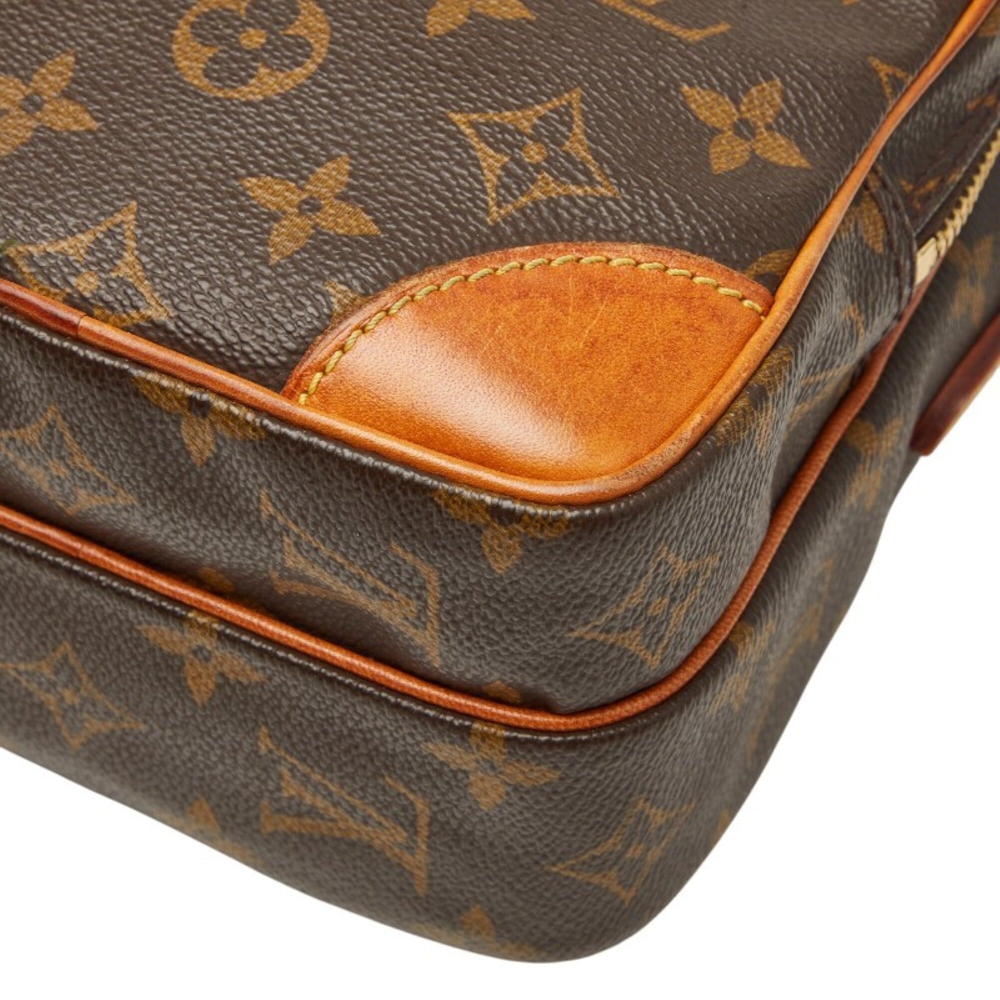 Louis Vuitton Monogram Brown Pvc Leather Shoulder Bag (Pre-Owned)