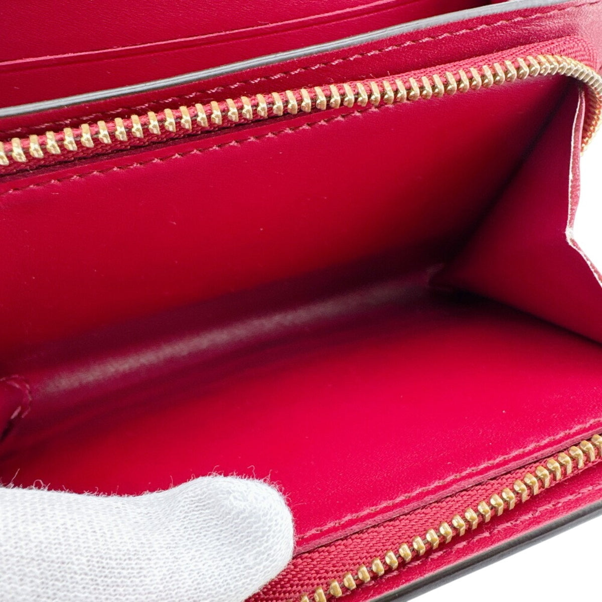 Louis Vuitton Brown Pink Monogram Leather Wallet (Bi-Fold) (Pre-Owned)
