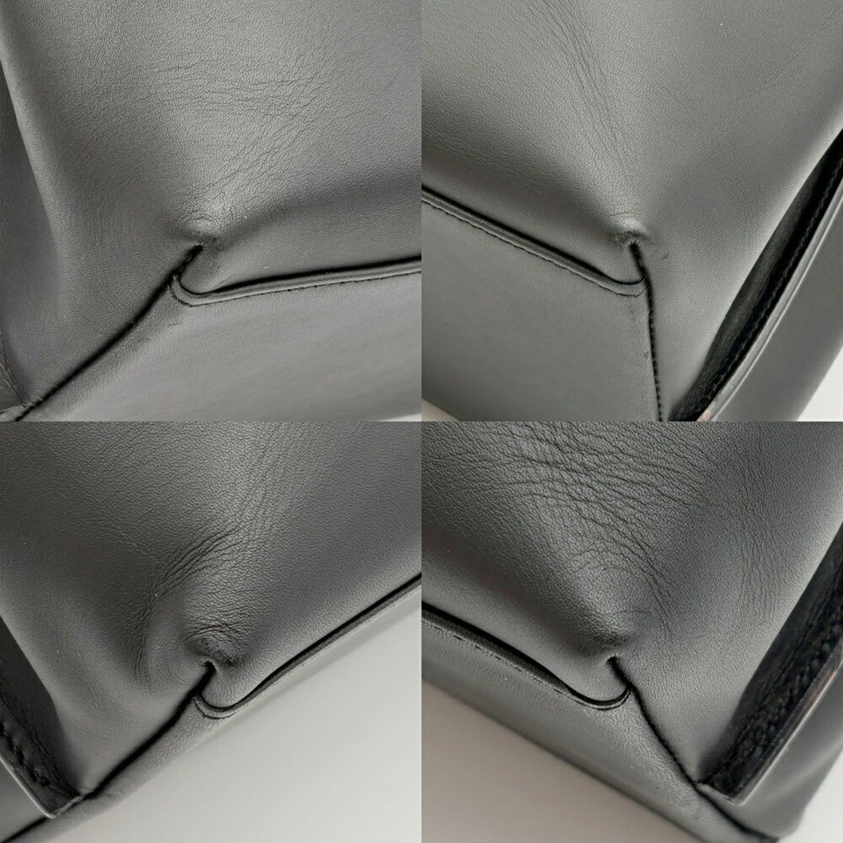 Salvatore Ferragamo Black Leather Shoulder Bag (Pre-Owned)