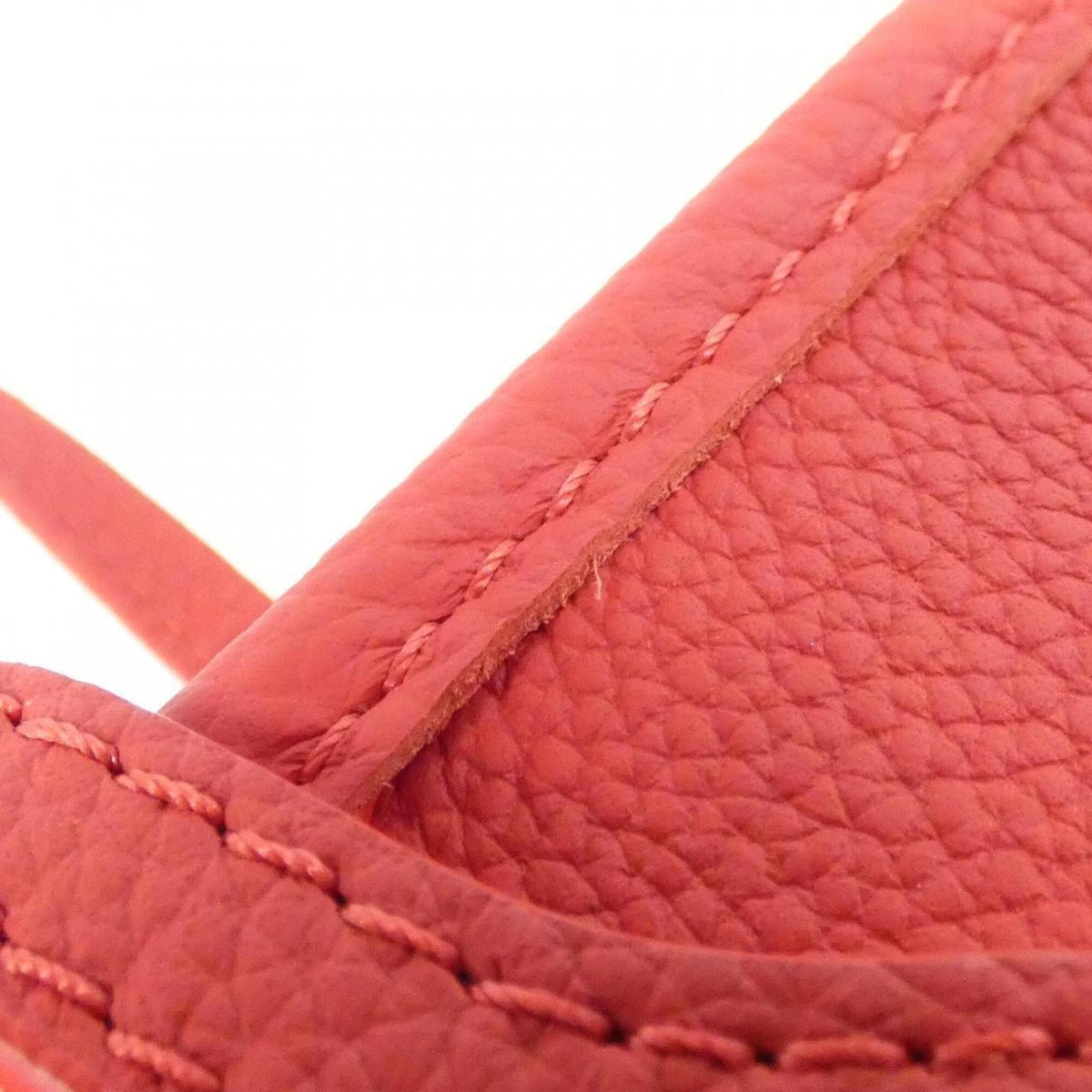 Louis Vuitton Monogram Cherry Blue Rouge Denim Canvas Leather Handbag Pouch (Pre-Owned)