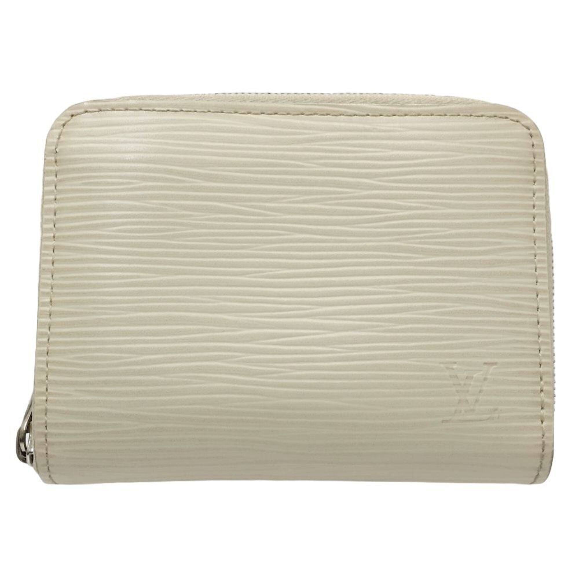 Louis Vuitton Epi Lv Off White Epi Leather Coin Purse/Coin Case (Pre-Owned)