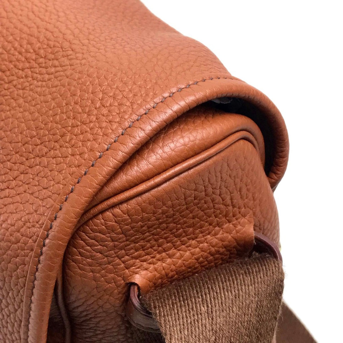 Hermes Brown Leather Shoulder Bag (Pre-Owned)
