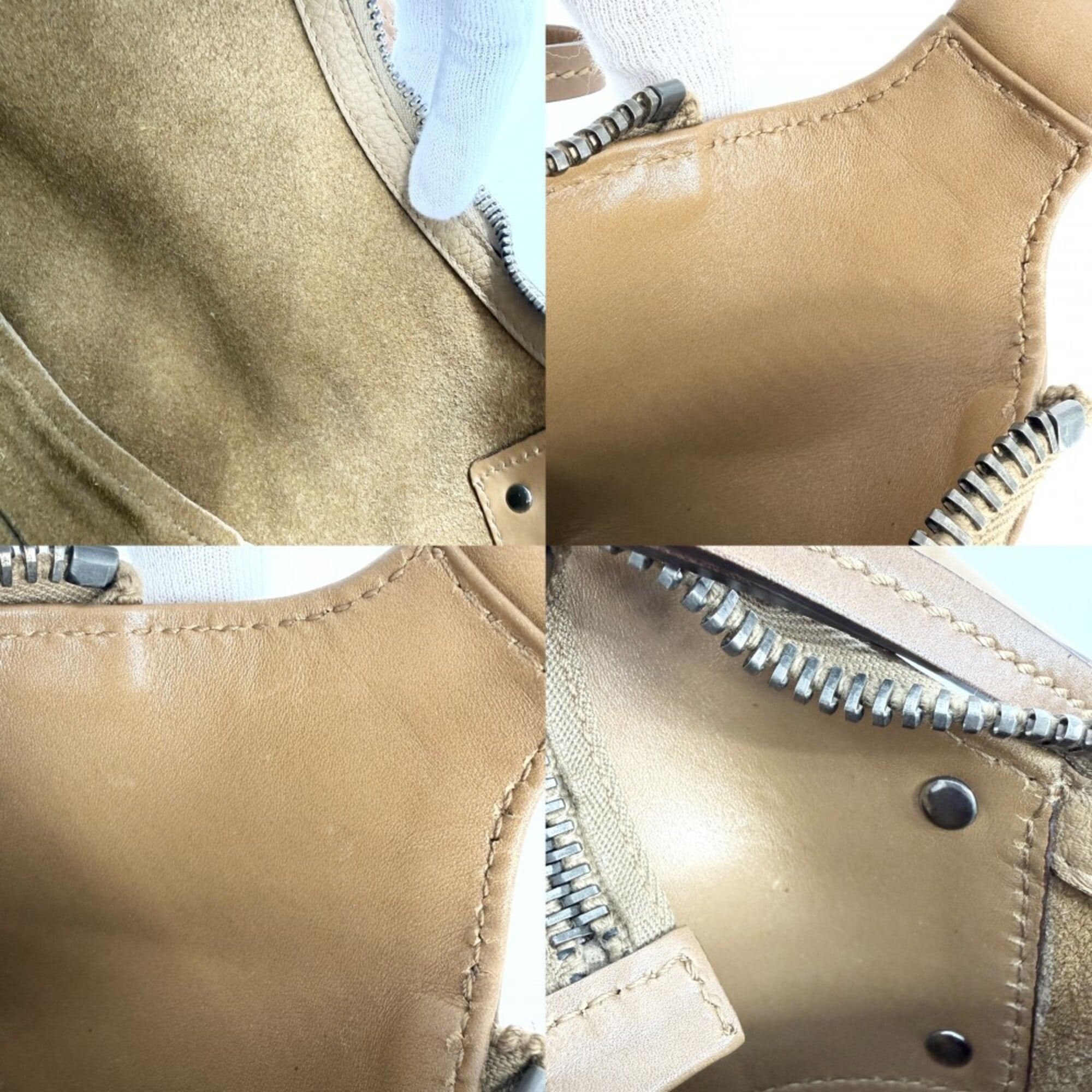 Gucci Brown Gg Supreme Leather Handbag (Pre-Owned)
