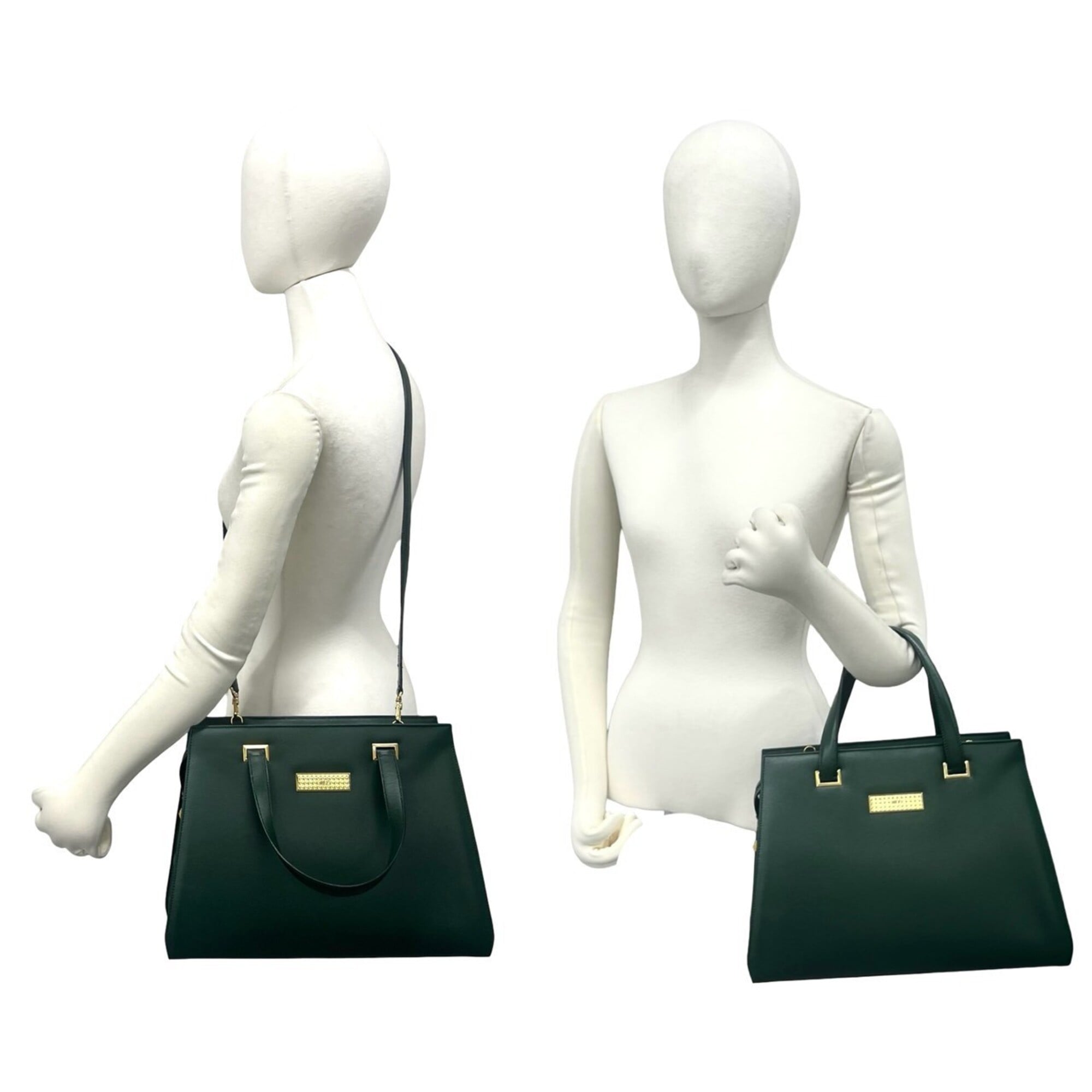 Christian Dior Green Leather Handbag Shoulder Bag (Pre-Owned)