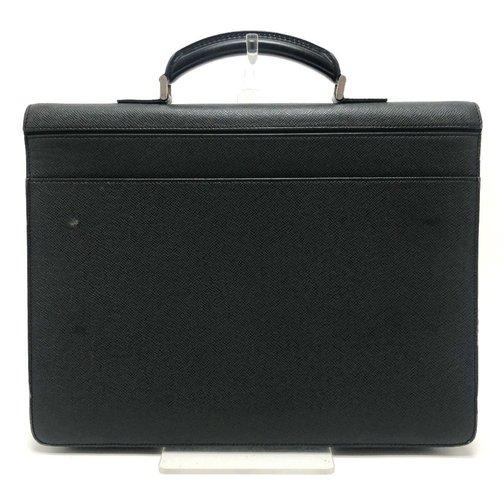Louis Vuitton Ardoise Black Taiga Leather Briefcase (Pre-Owned)