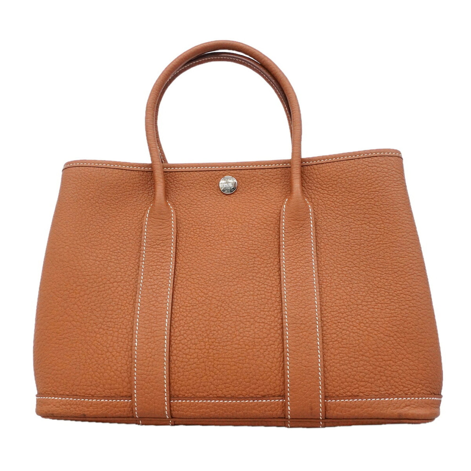 Hermes Gold Negonda Leather Tote Bag (Pre-Owned)