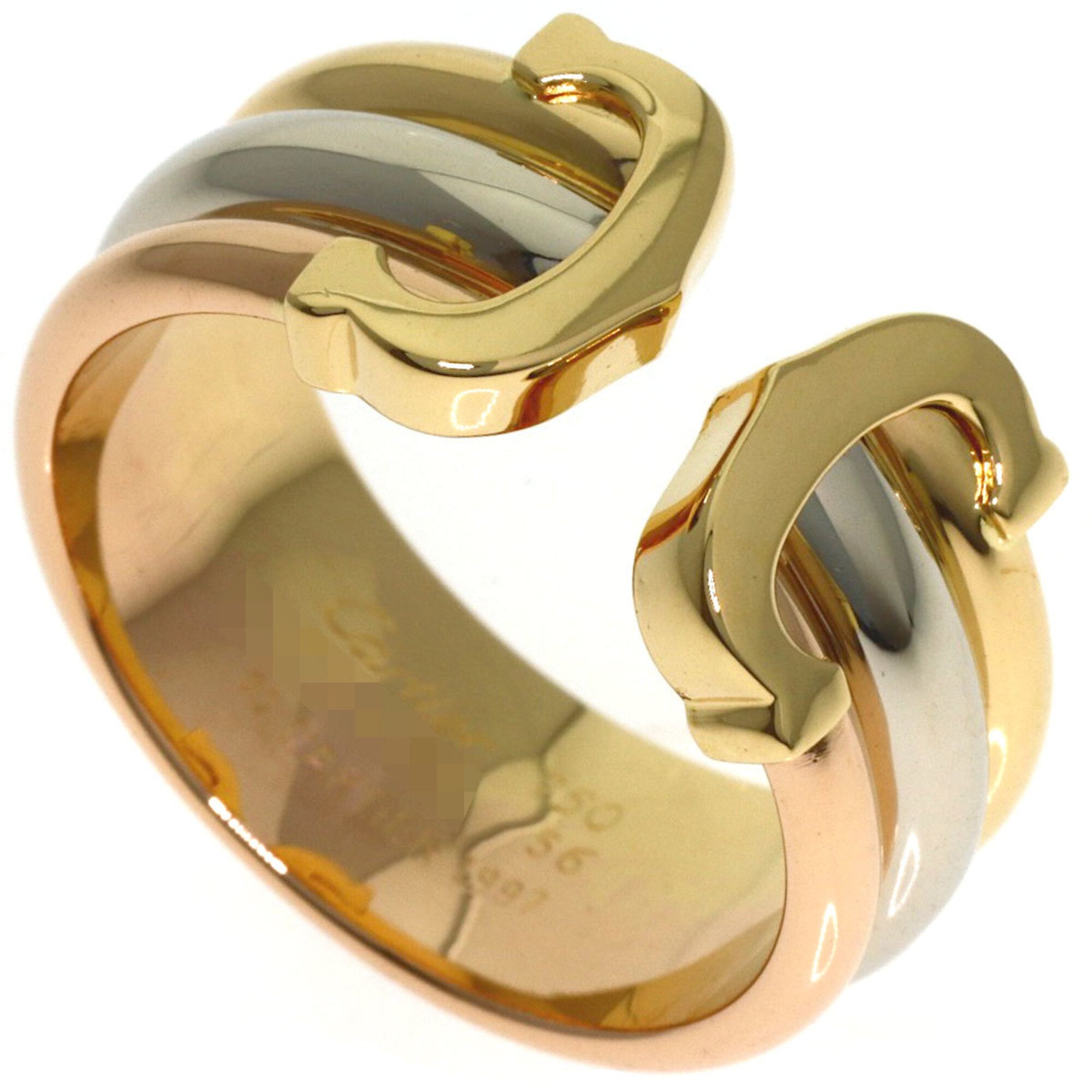 Cartier Yellow Gold (18K) Pink Gold (18K) White Gold (18K) Band Ring (Pre-Owned)