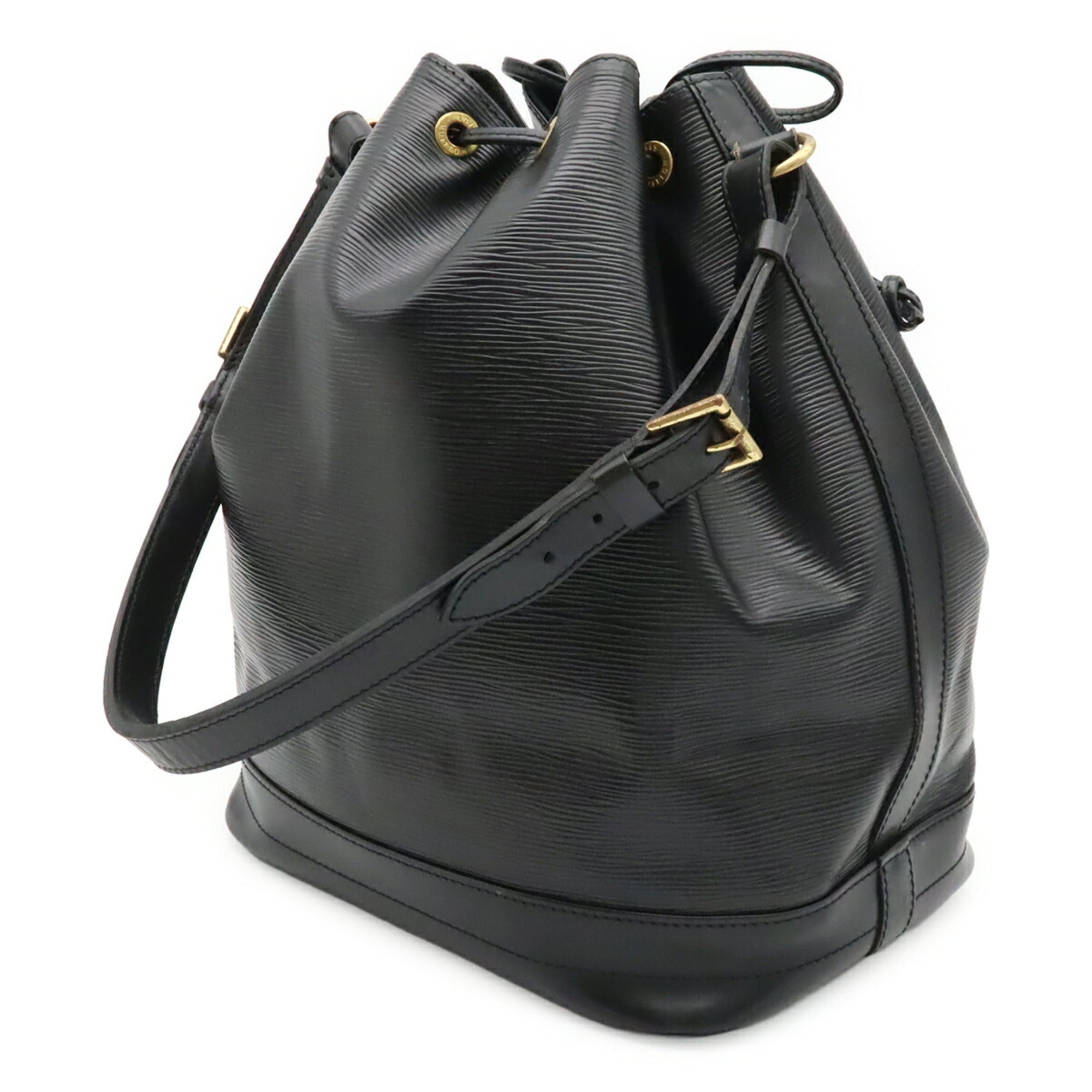 Louis Vuitton Epi Black Noir Epi Leather Shoulder Bag (Pre-Owned)