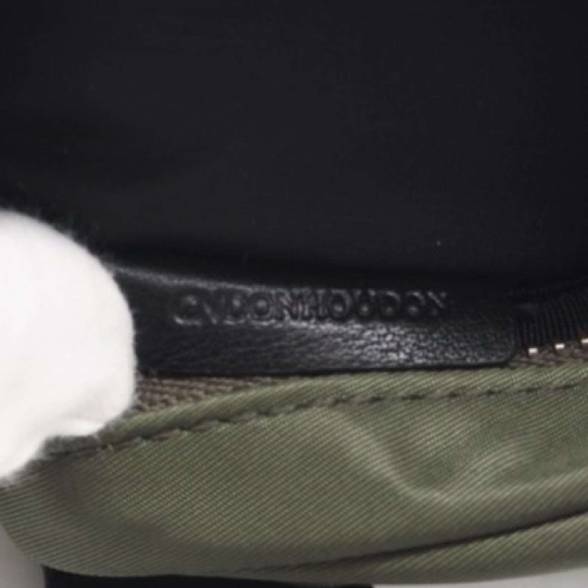 Burberry Black Khaki White Nylon Fanny Pack (Pre-Owned)