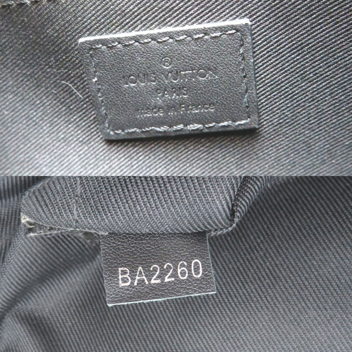 Louis Vuitton Black Monogram Eclipse Shoulder Bag (Pre-Owned)