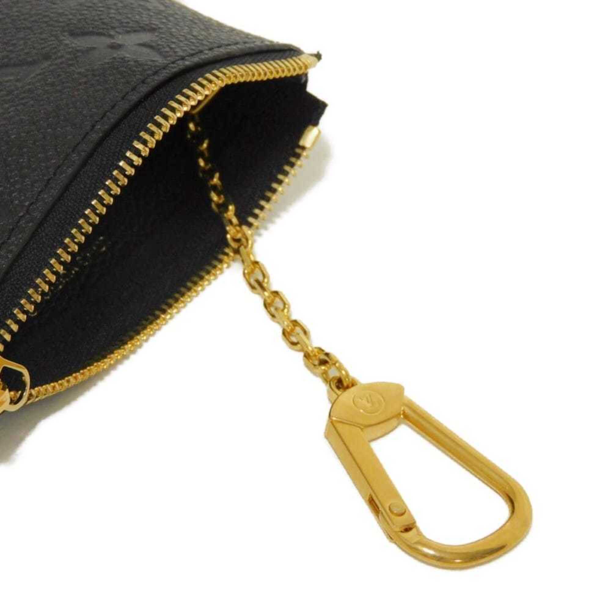 Louis Vuitton Black Noir Monogram Empreinte Leather Coin Purse/Coin Case (Pre-Owned)