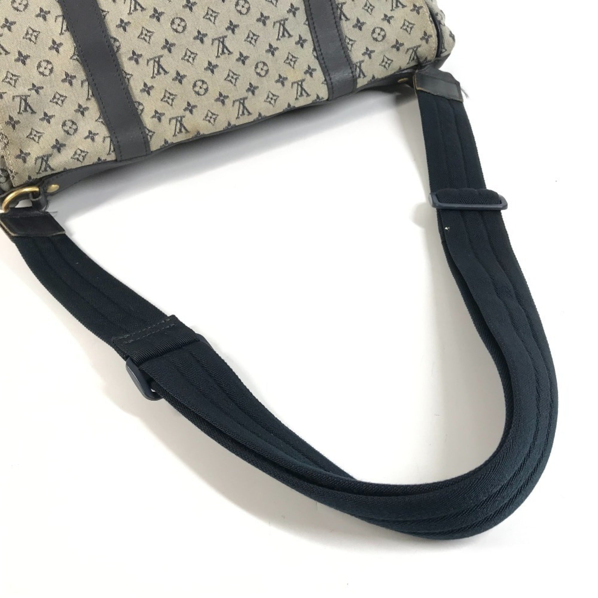 Louis Vuitton Navy Monogram Mini Messenger Bag Shoulder Bag (Pre-Owned)
