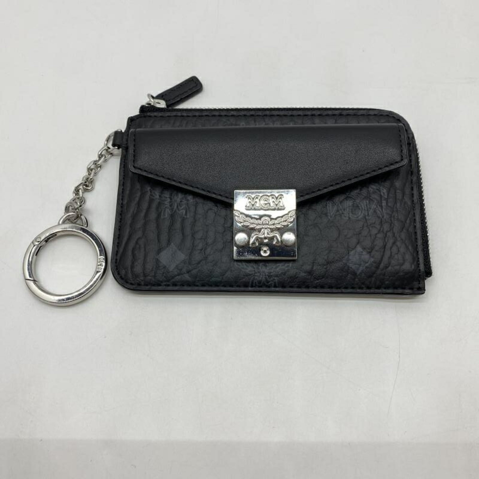 Mcm Black Coin Purse/Coin Case (Pre-Owned)