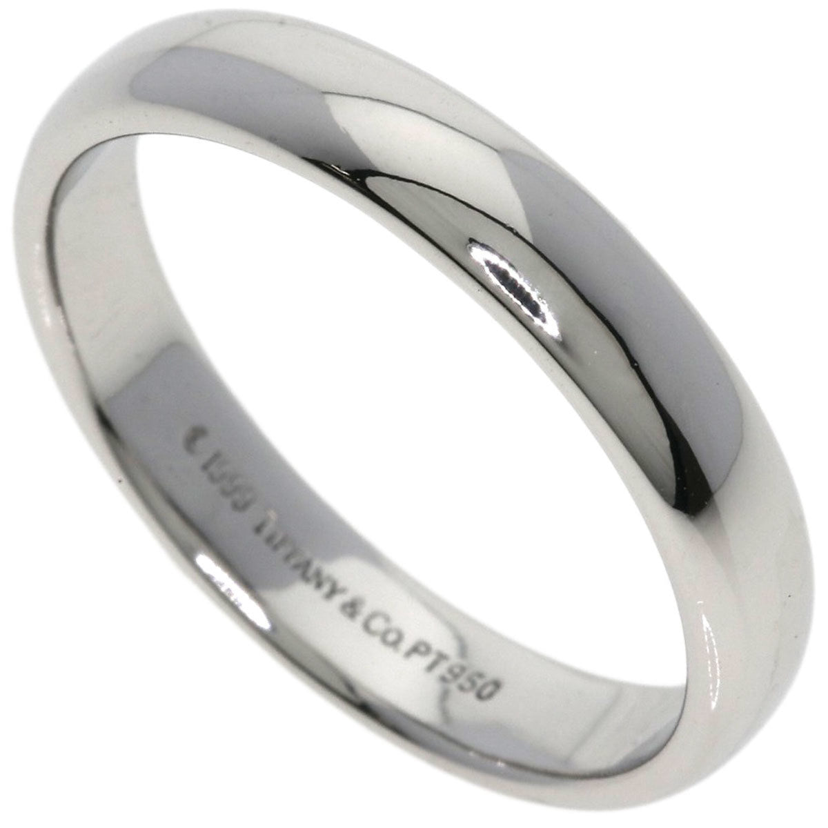 Tiffany Platinum 950 Band Ring (Pre-Owned)