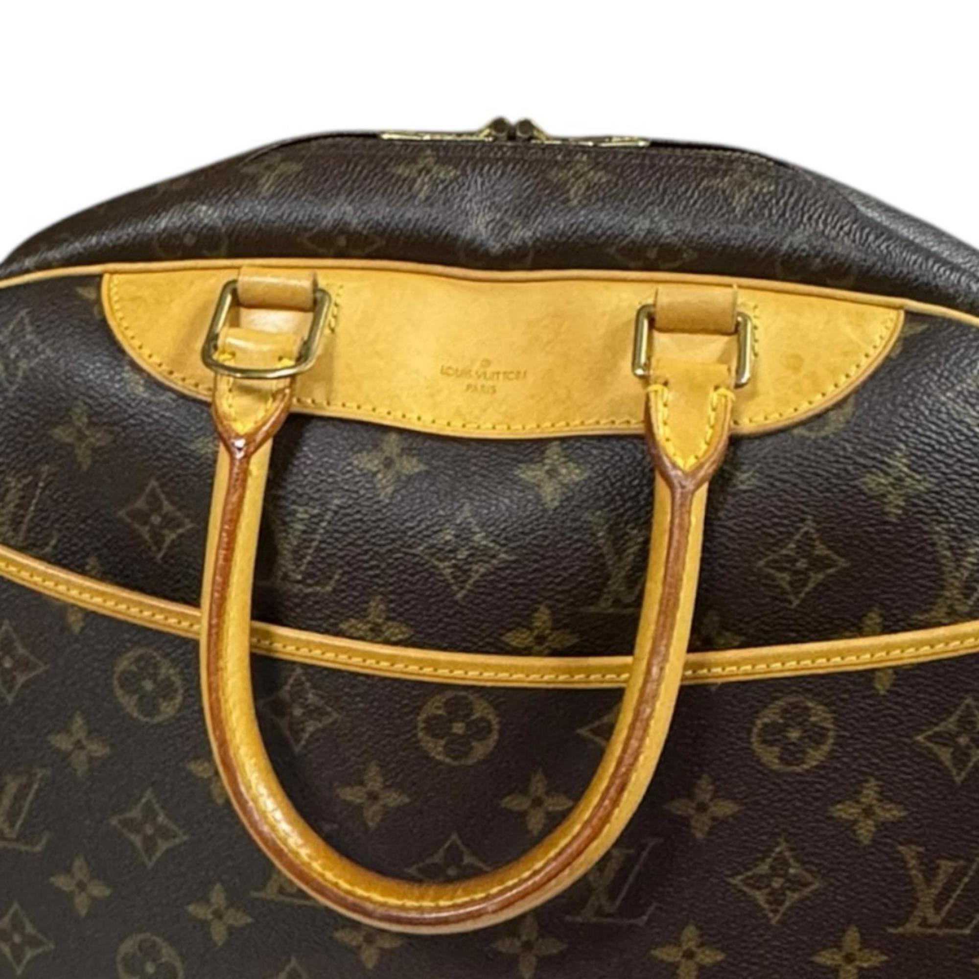 Louis Vuitton Brown Monogram Canvas Handbag (Pre-Owned)