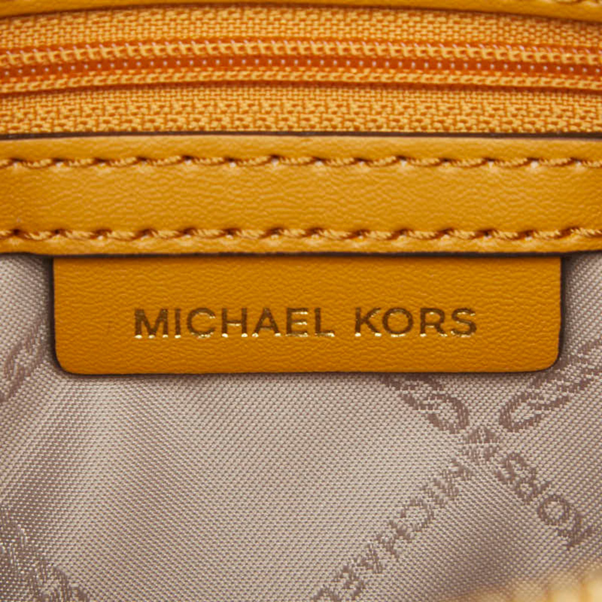 Michael Kors Yellow Leather Shoulder Bag (Pre-Owned)
