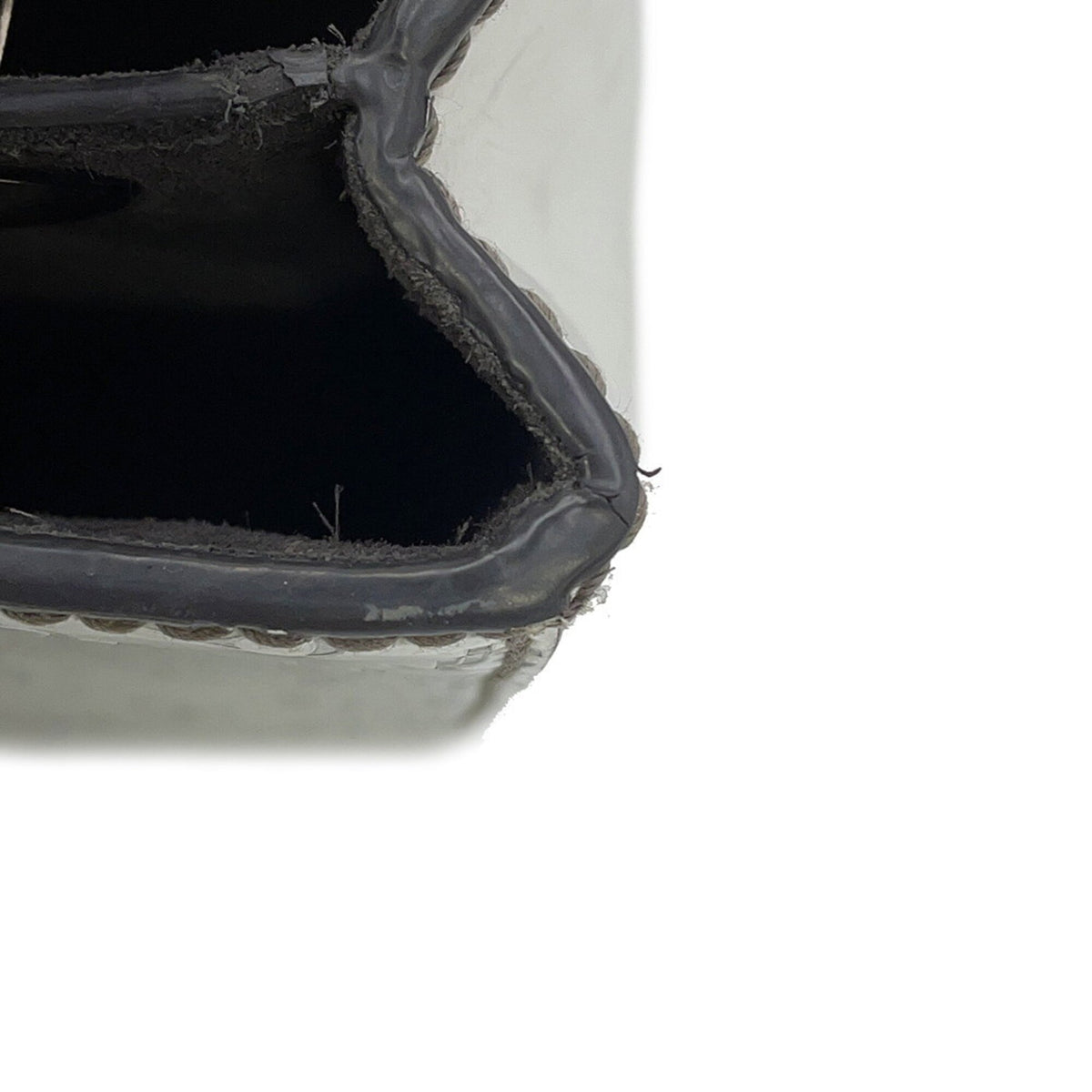 Jimmy Choo Silver Patent Leather Handbag (Pre-Owned)